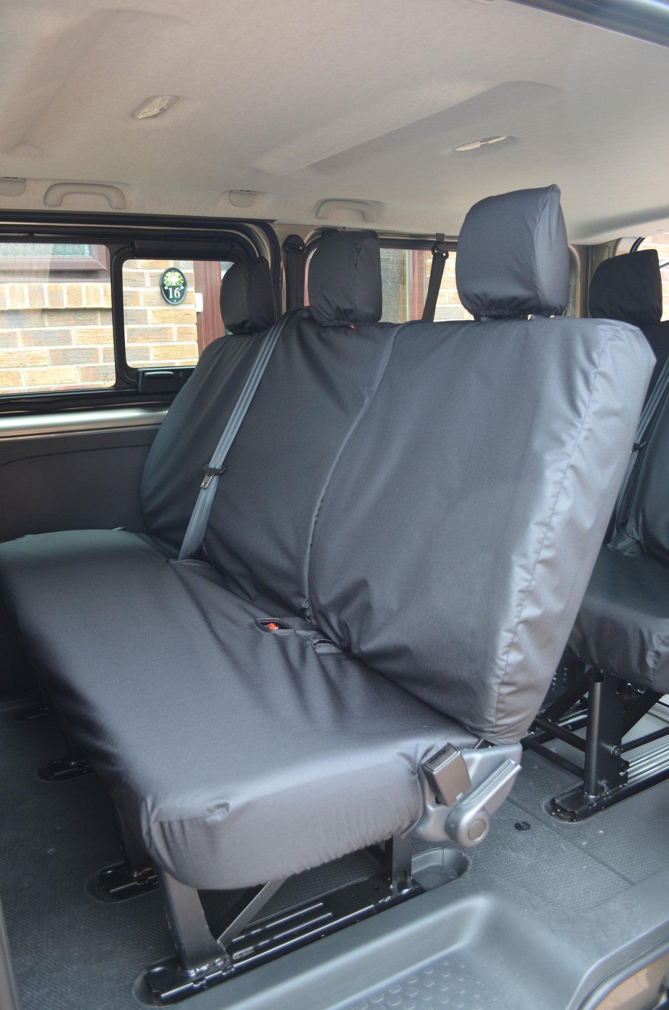 Vauxhall Vivaro Combi 2014 - 2019 9-Seater Minibus Seat Covers  Turtle Covers Ltd