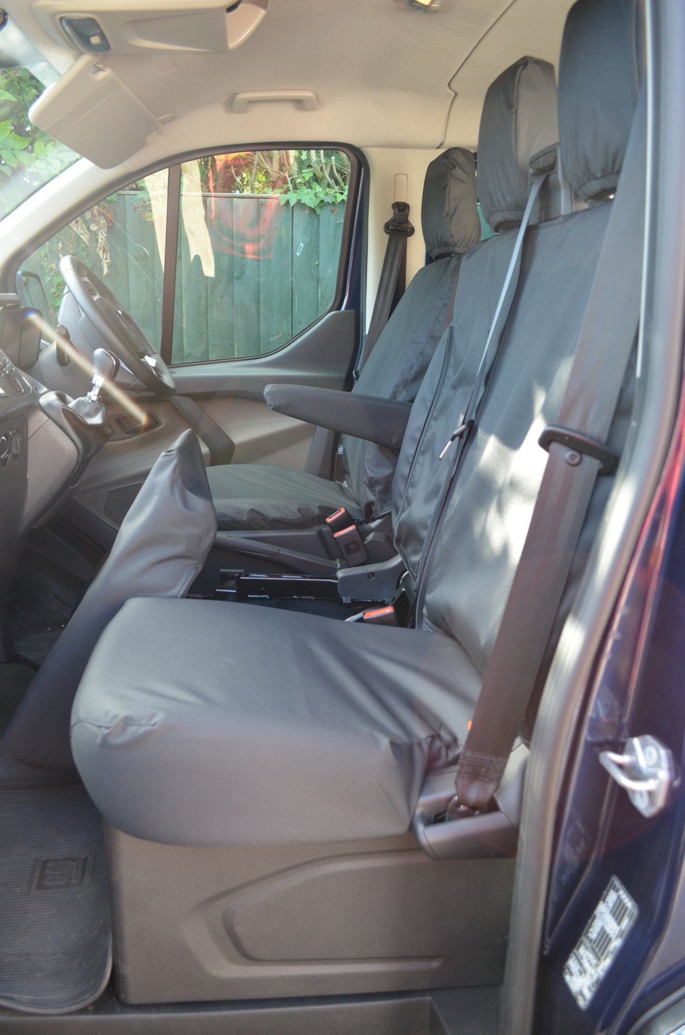 Ford Transit Custom 2013 Onwards Tailored Front Seat Covers Turtle Covers Ltd