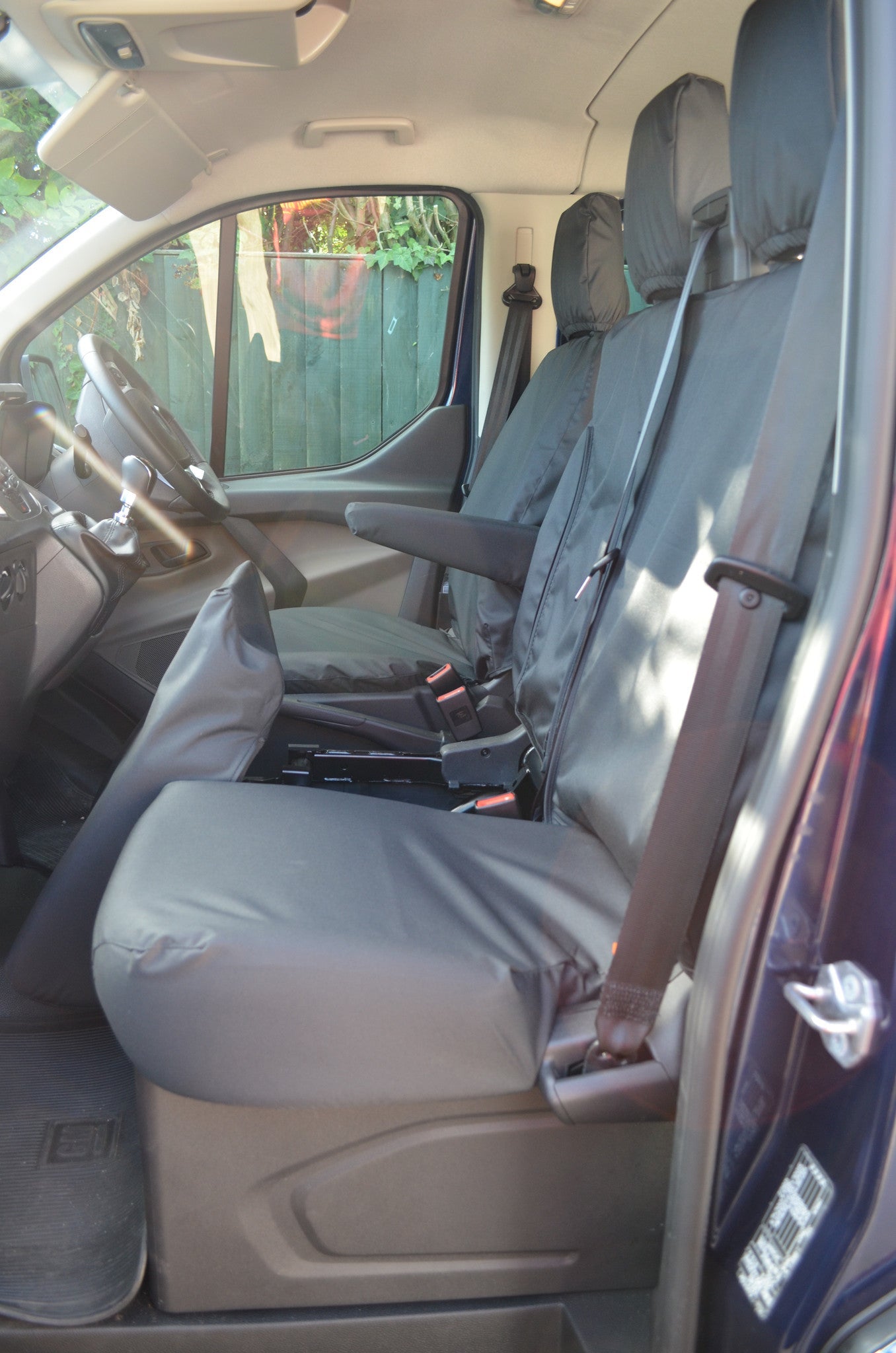 Ford Transit Custom 2013 Onwards Tailored Front Seat Covers Turtle Covers Ltd