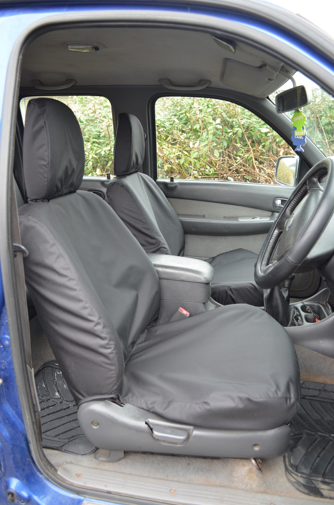 Ford Ranger 1999 to 2006 Seat Covers Front Pair Seat Covers / Black Turtle Covers Ltd