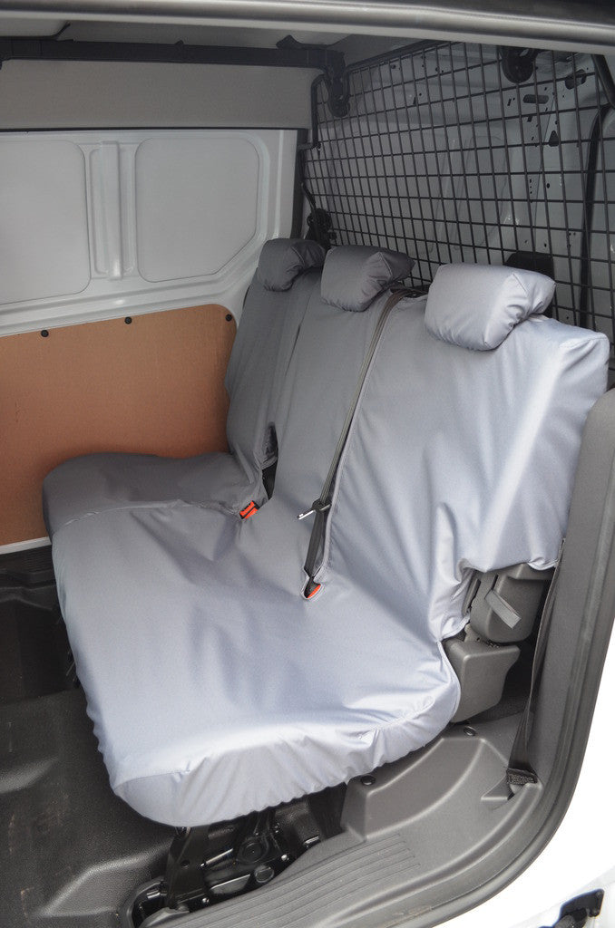Ford Transit Connect 2014 - 2018 DCIV Tailored Seat Covers Rear Seats / Grey Turtle Covers Ltd