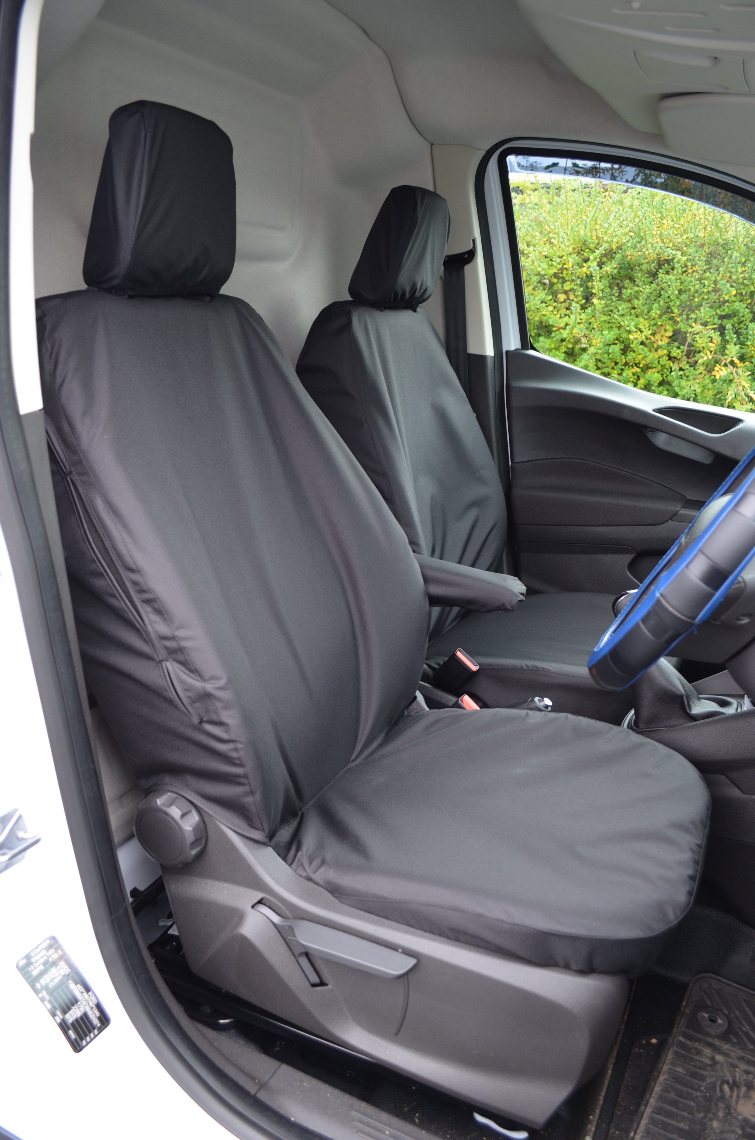 Ford Transit Courier 2014+ Tailored Waterproof Seat Covers  Turtle Covers Ltd