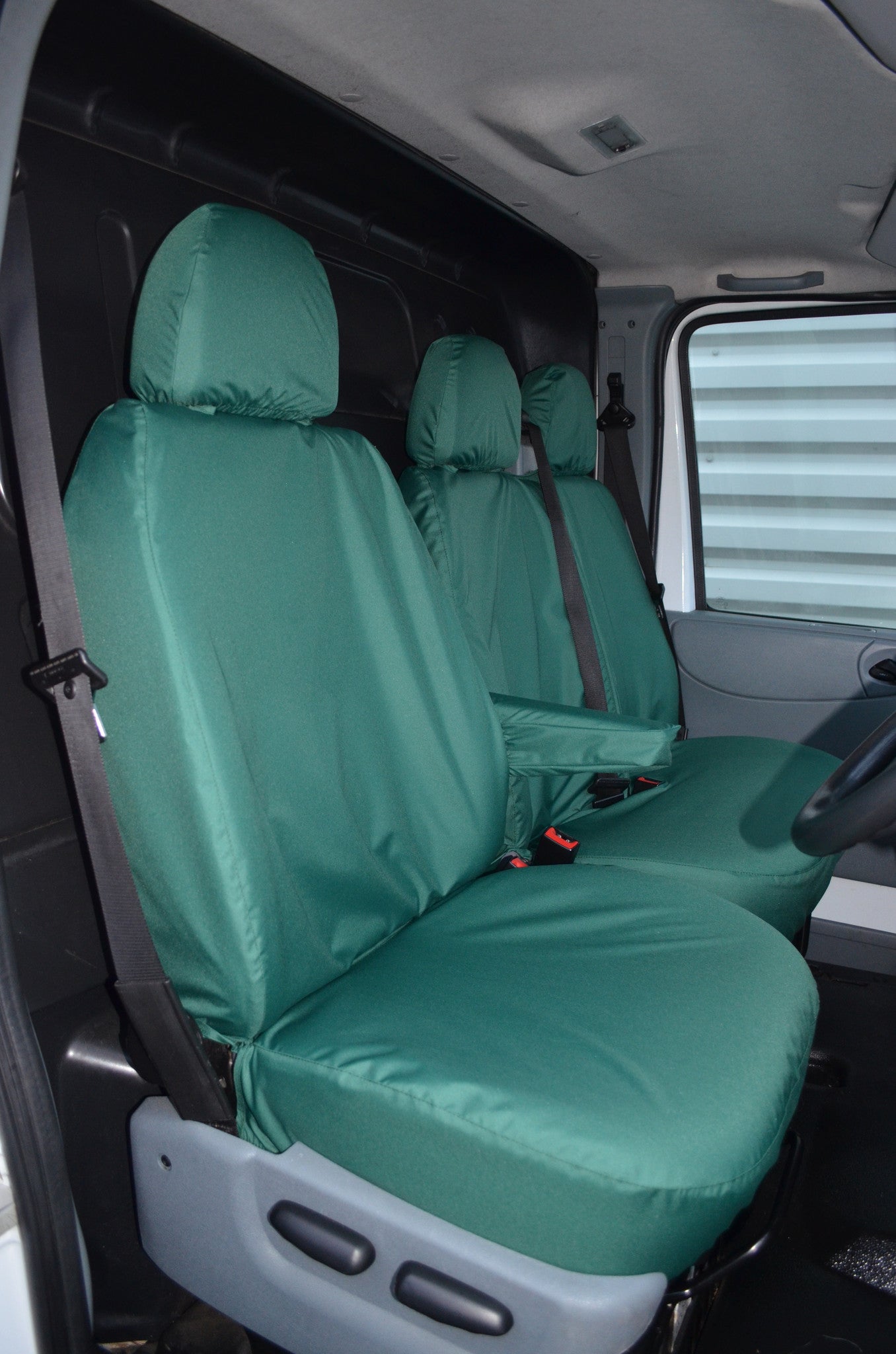 Ford Transit Van 2000 - 2013 Tailored Front Seat Covers Green Turtle Covers Ltd