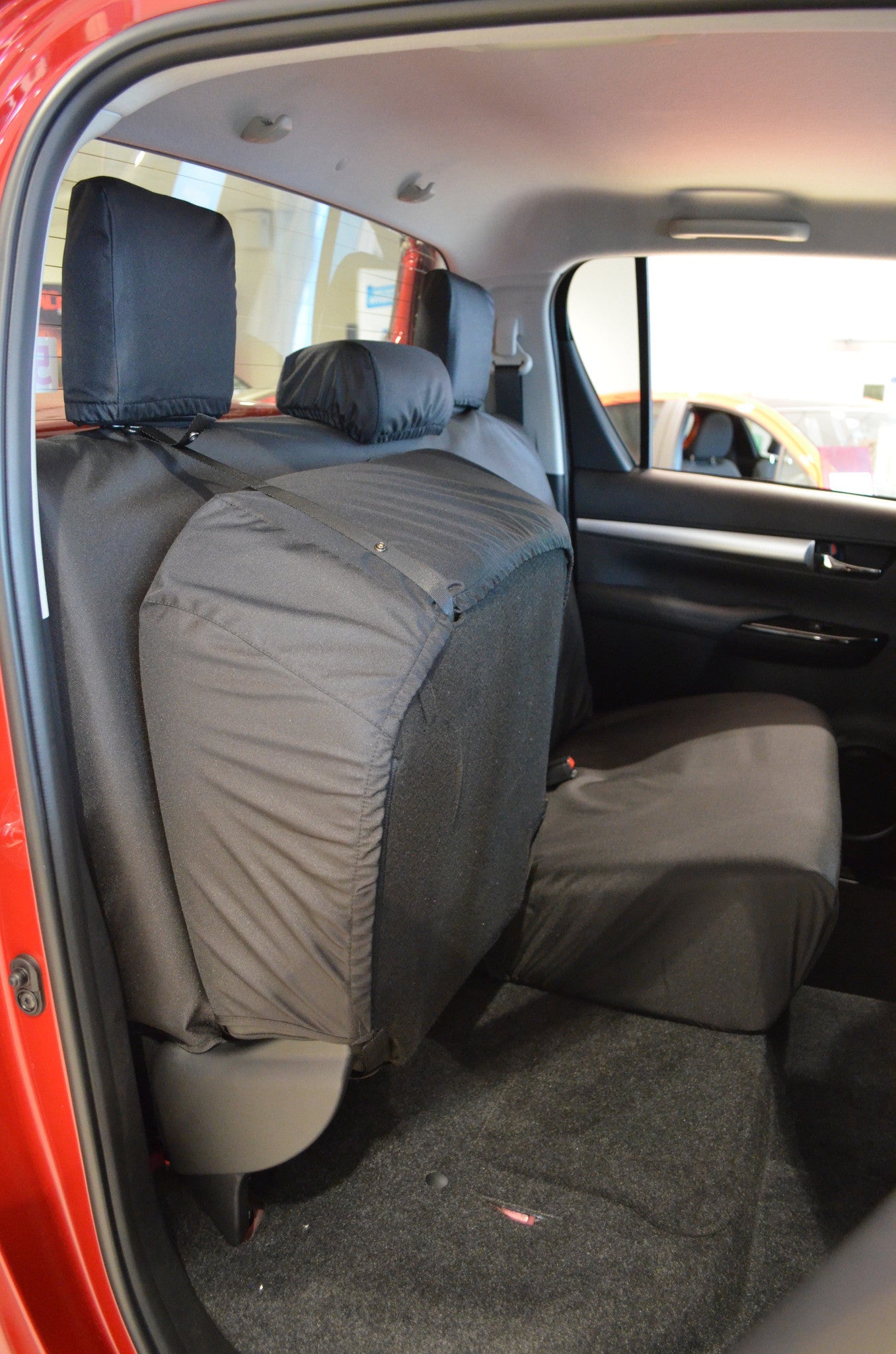Toyota Hilux Invincible 2016+ Tailored Seat Covers Turtle Covers Ltd