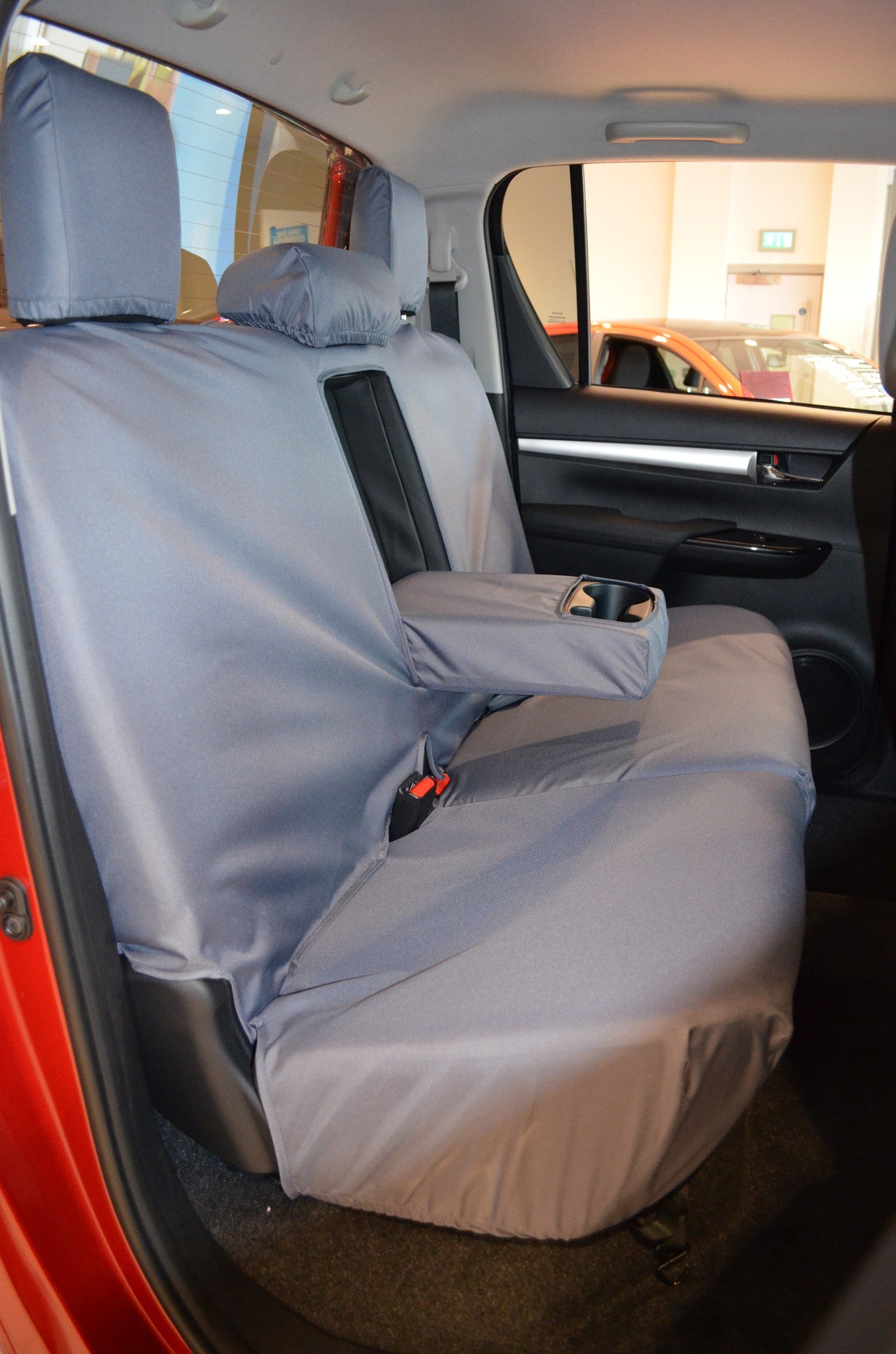 Toyota Hilux Invincible 2016+ Tailored Seat Covers Turtle Covers Ltd