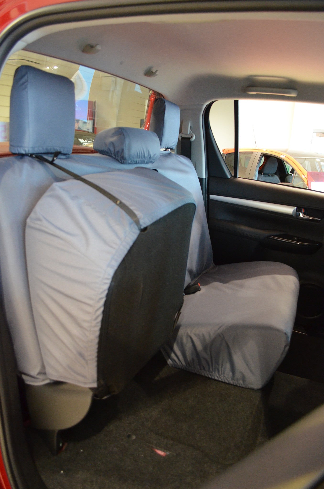 Toyota Hilux Invincible 2016+ Tailored Seat Covers Turtle Covers Ltd