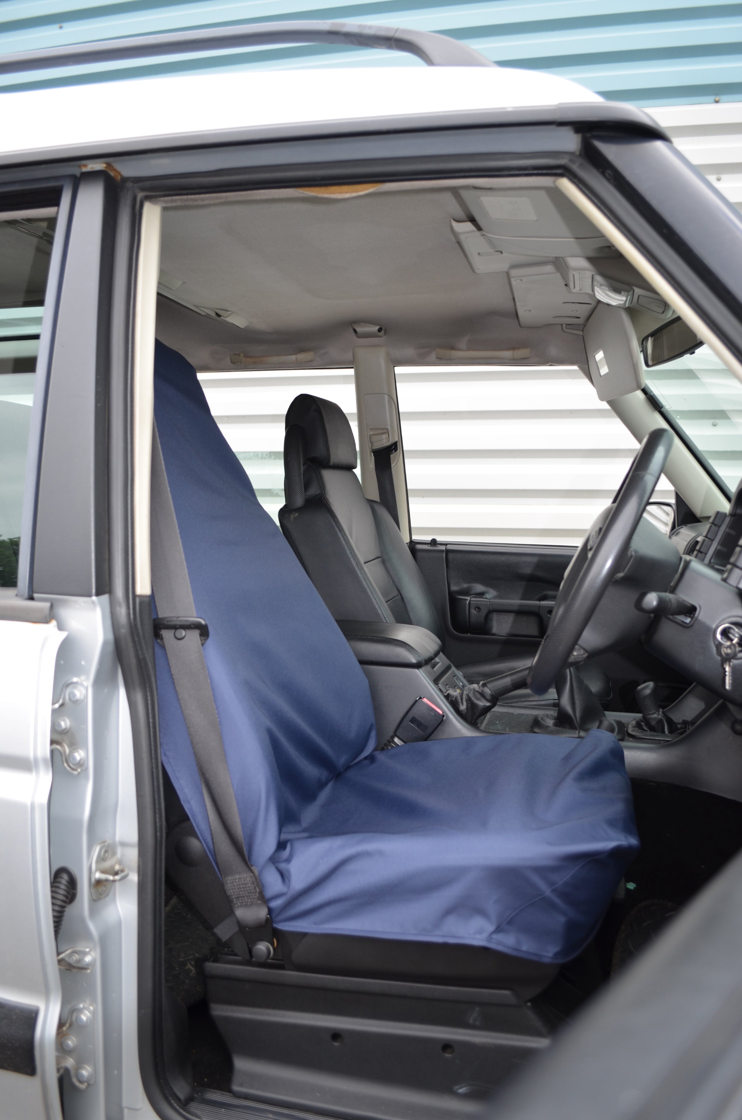 Universal Car & Van Seat Cover Navy Blue / Single Turtle Covers Ltd