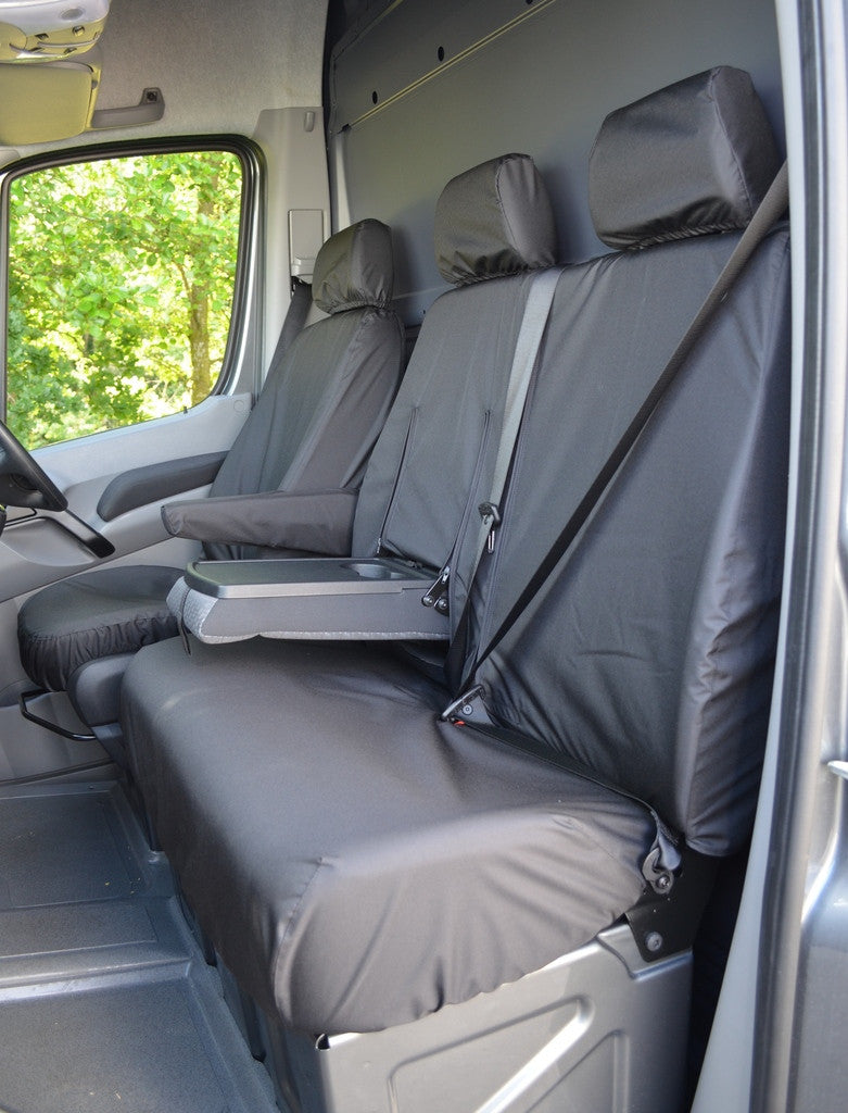 VW Crafter 2006 - 2009 Onwards Van Tailored & Waterproof Seat Covers Turtle Covers Ltd