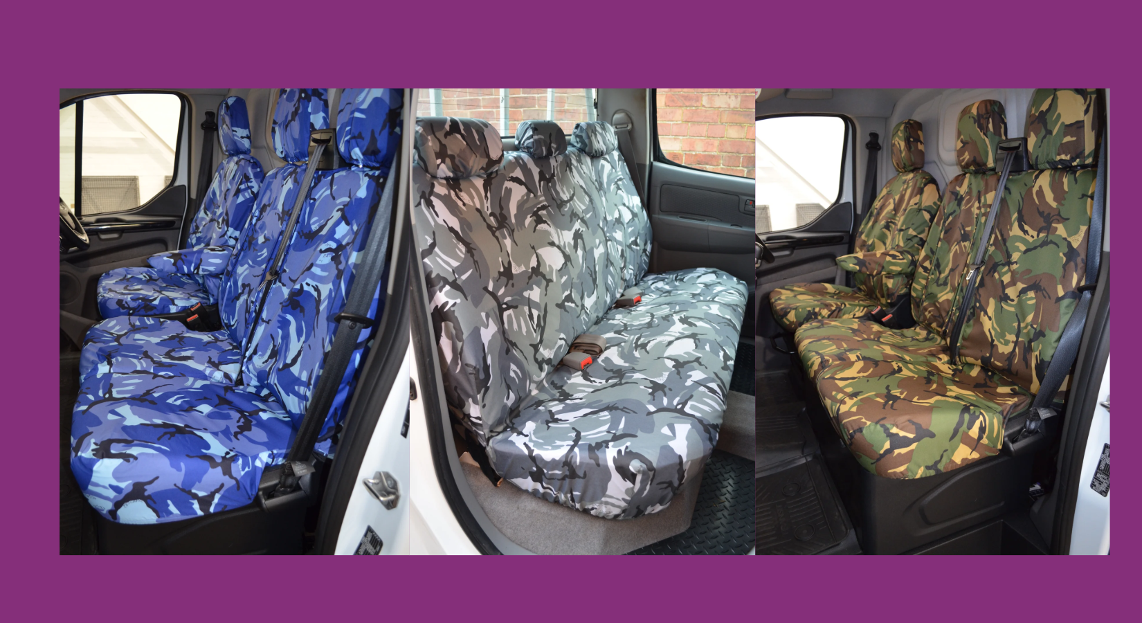 Van Seat Covers for Builders, Electricians and Engineers