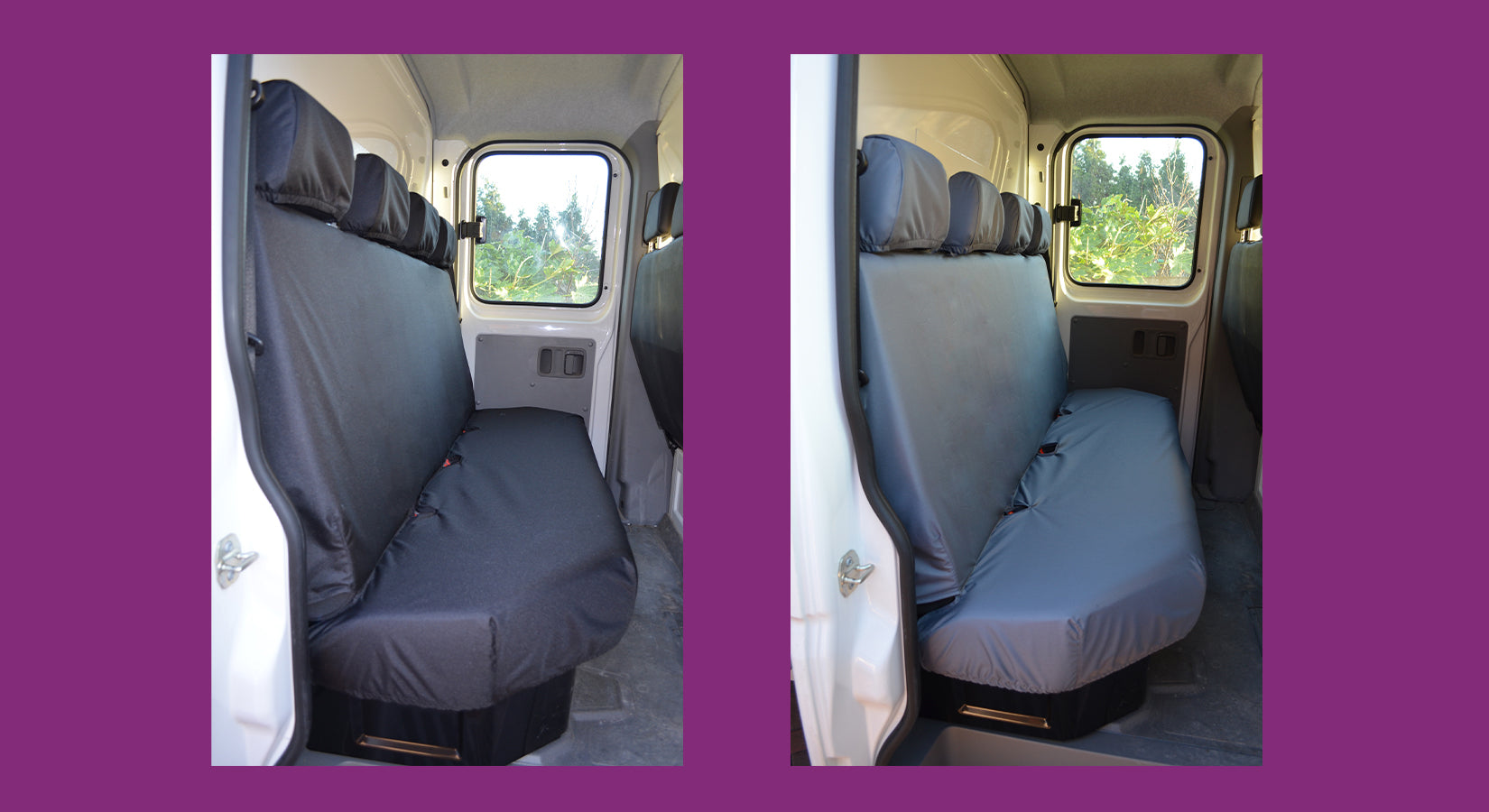 Master | Movano | NV400 Rear Quad Chassis Cab Seat Covers