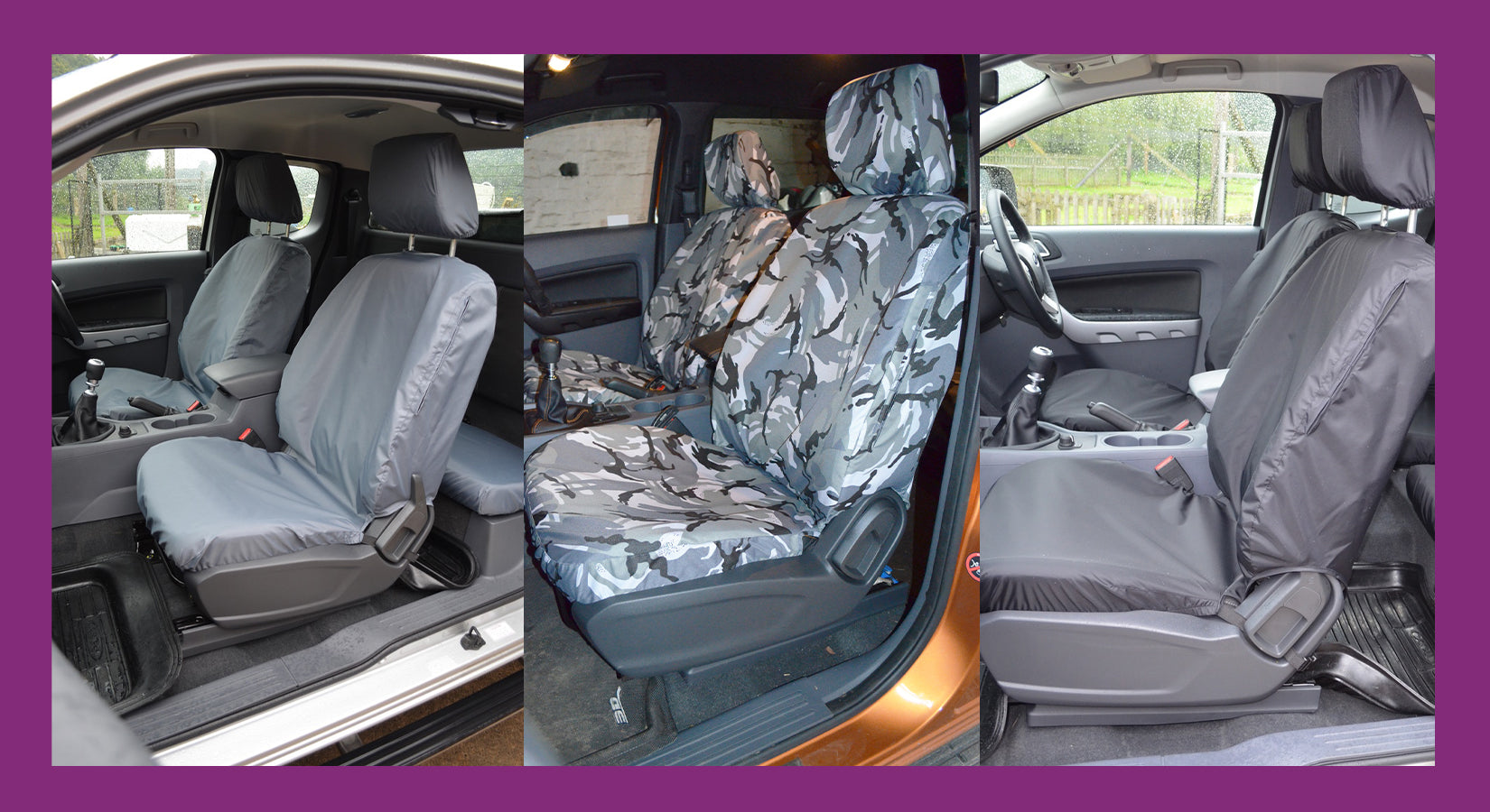 Ford Ranger Wildtrak Seat Covers