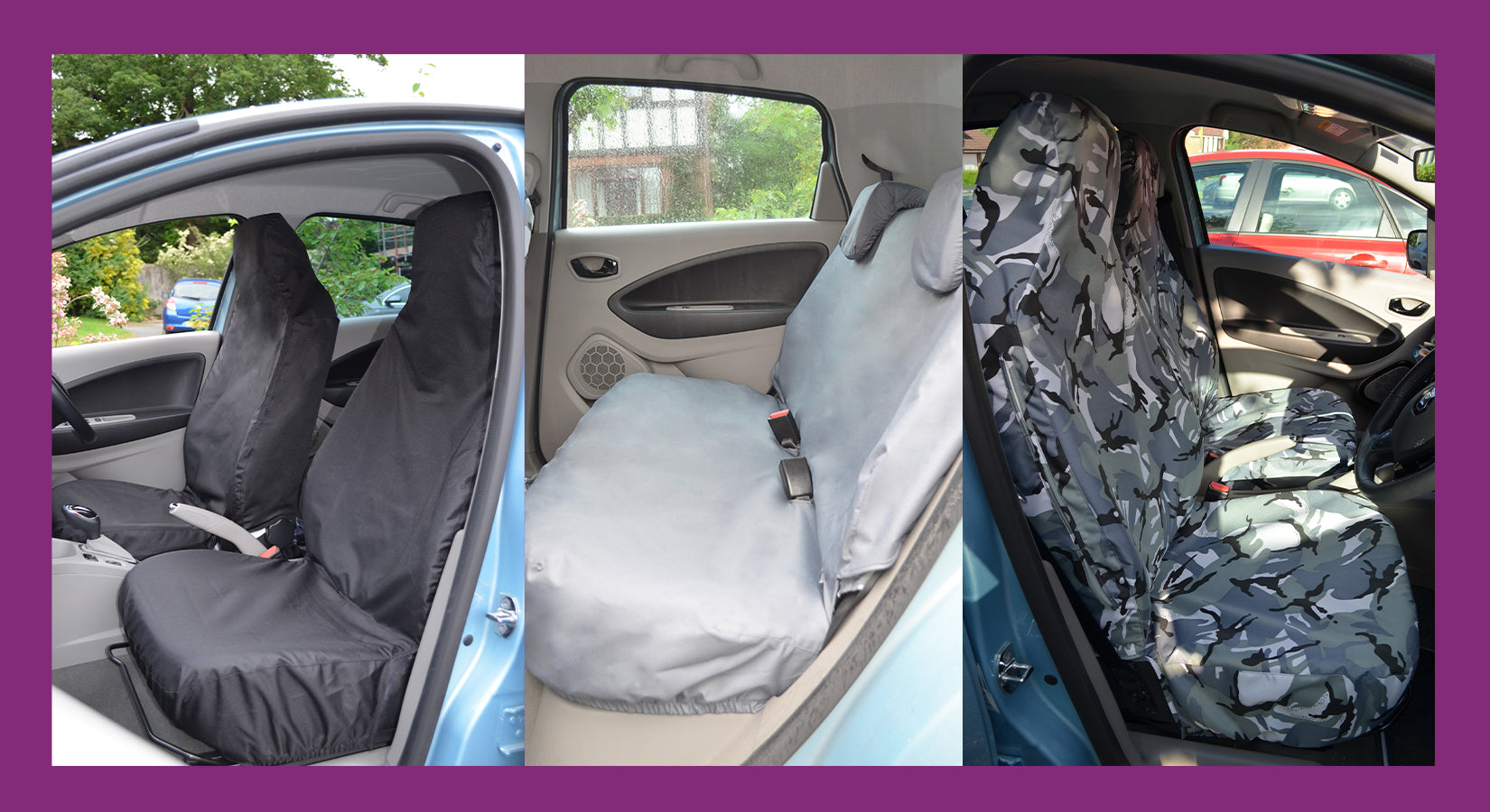 Renault Zoe 2012+ Rubber Mats & Tailored Seat Covers