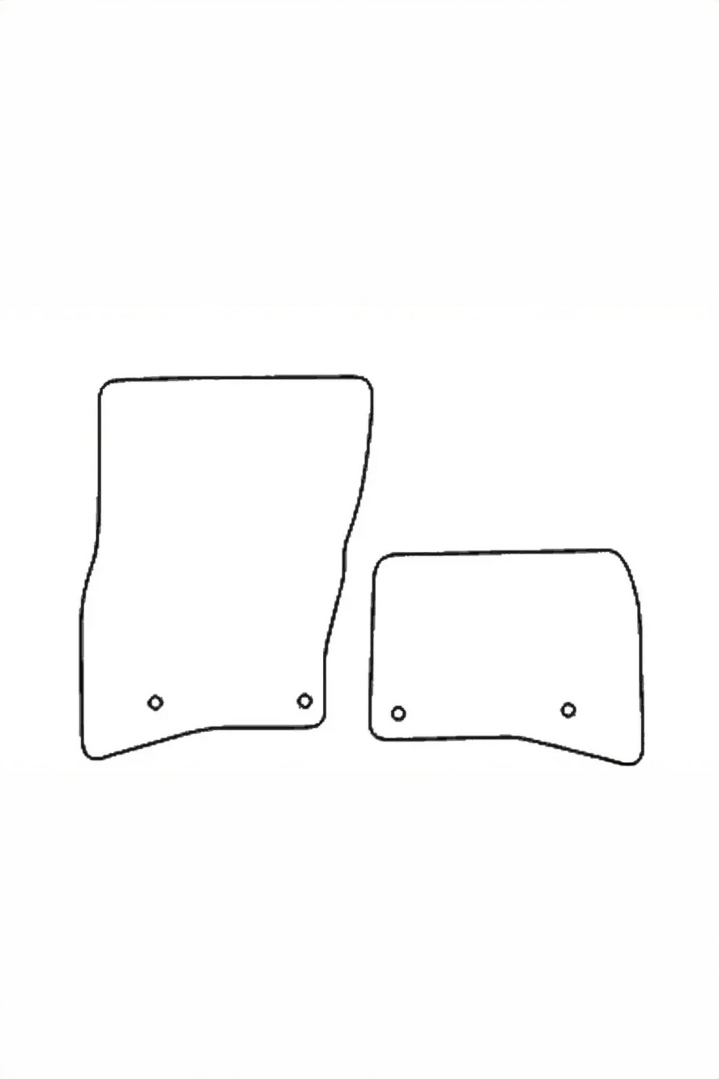 Land Rover Rear Rubber Map Land Rover Defender 2020 Tailored Waterproof Rubber Mats