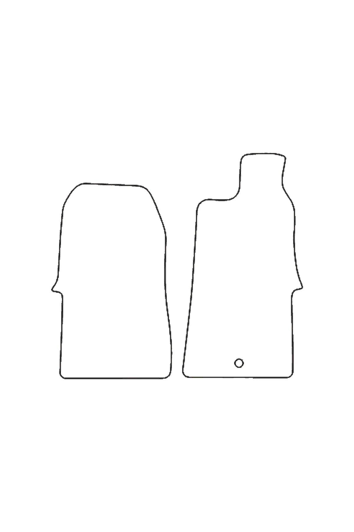 Fits Maxus Deliver 9 2020+ Front Rubber Mats