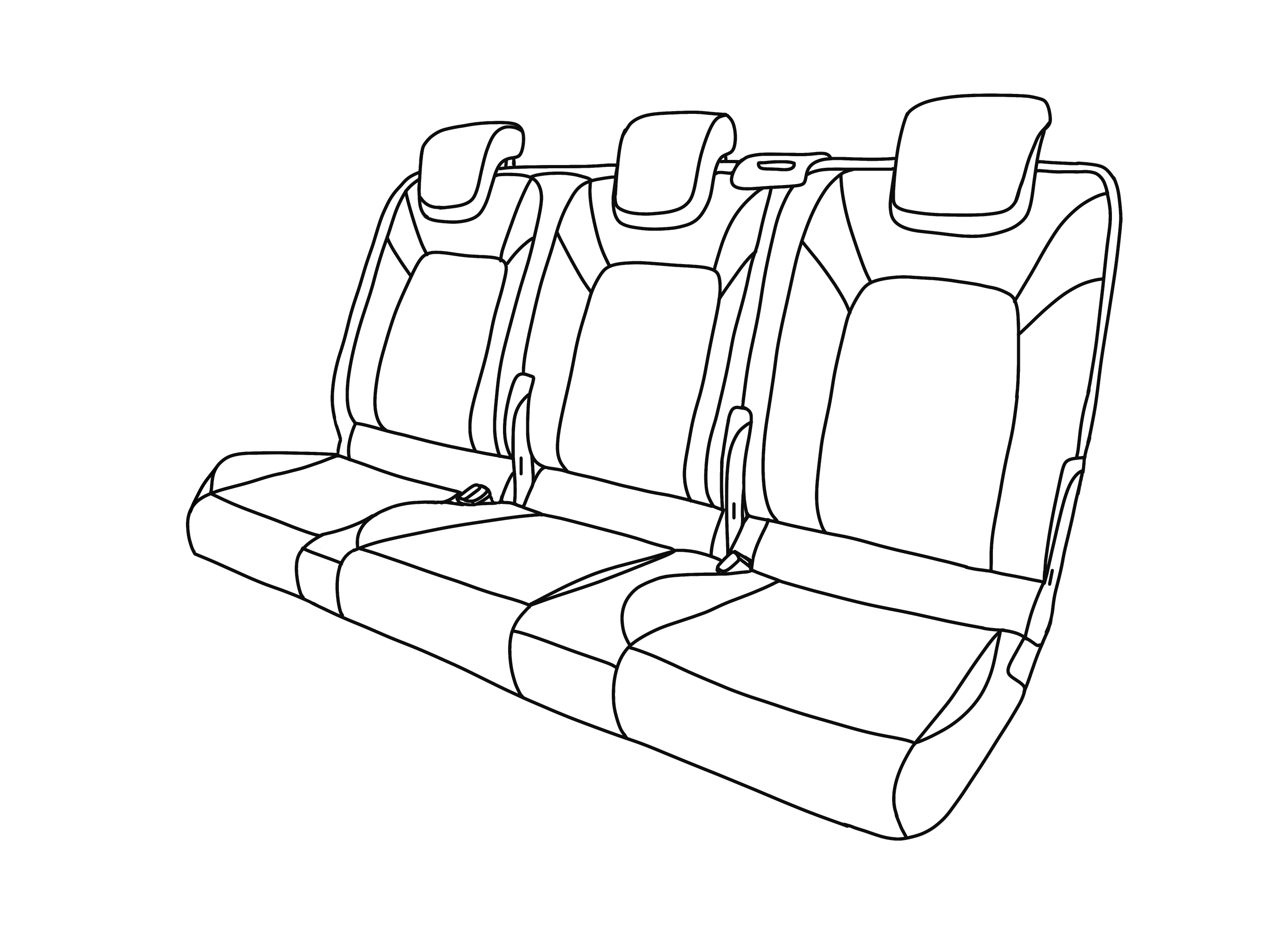 Fits Ford Custom Tourneo 2023+ Seat Covers