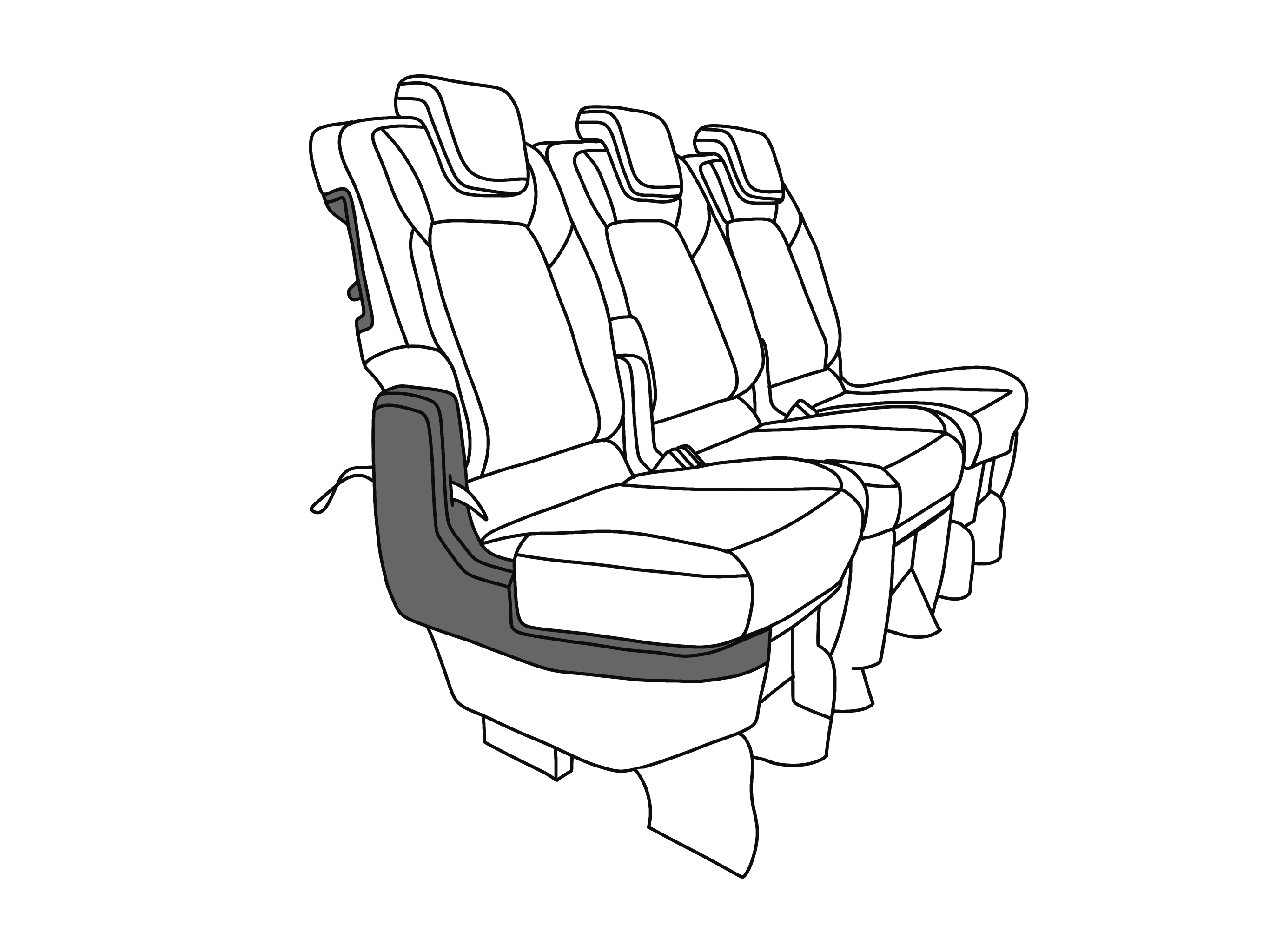 Fits Ford Custom Tourneo 2023+ Seat Covers