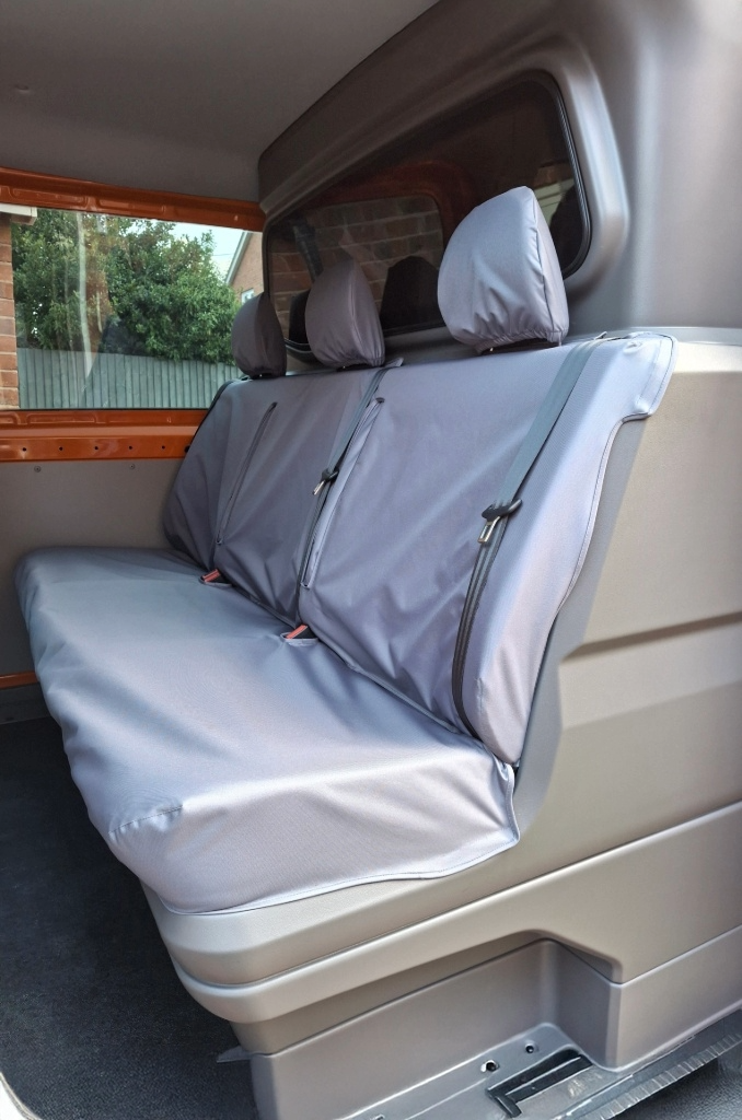 Fits VW Volkswagen Crafter 2017+ Crew Cab Rear Seat Covers