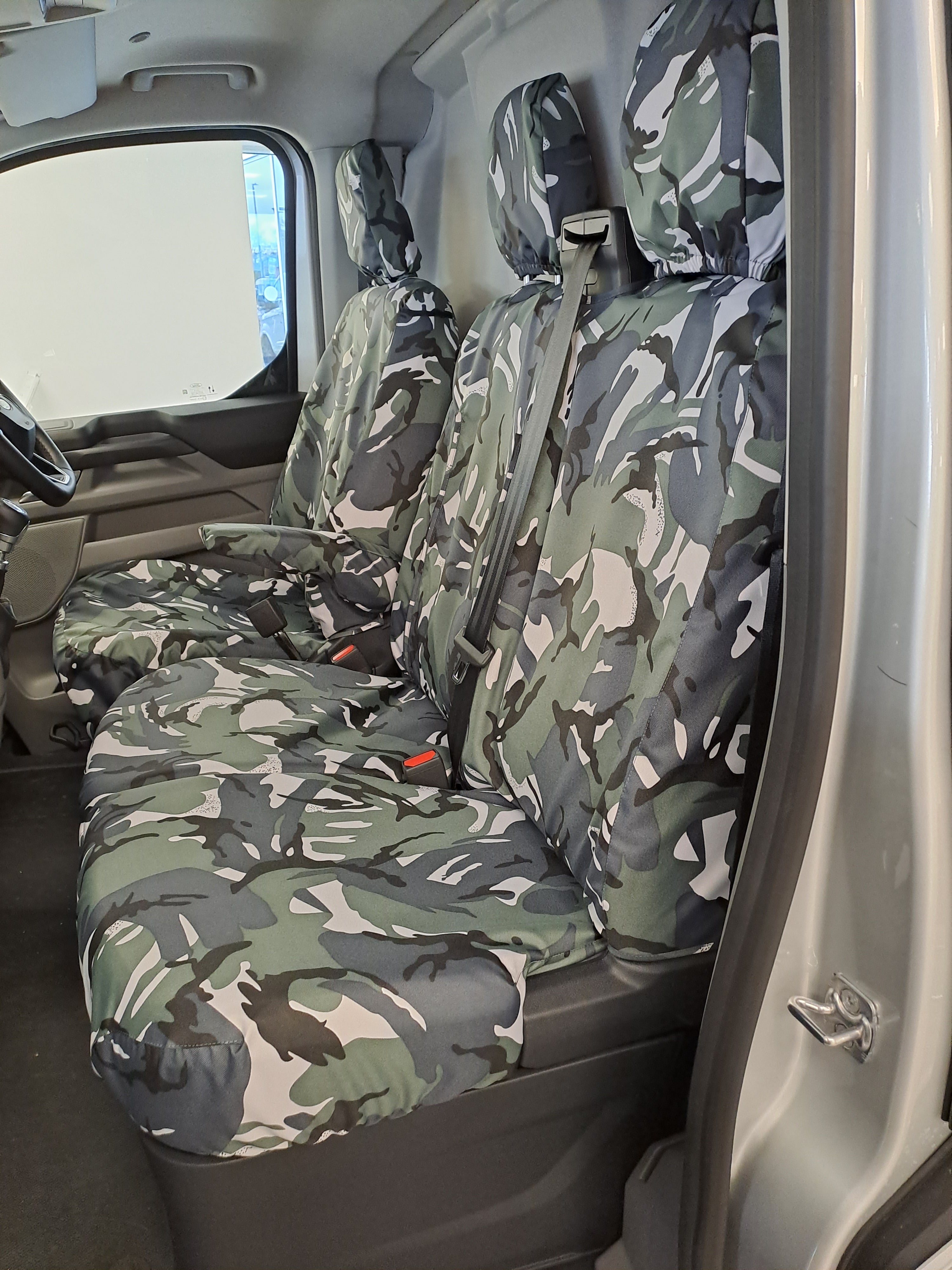 Fits Ford Transit Custom 2023+ Front Seat Covers