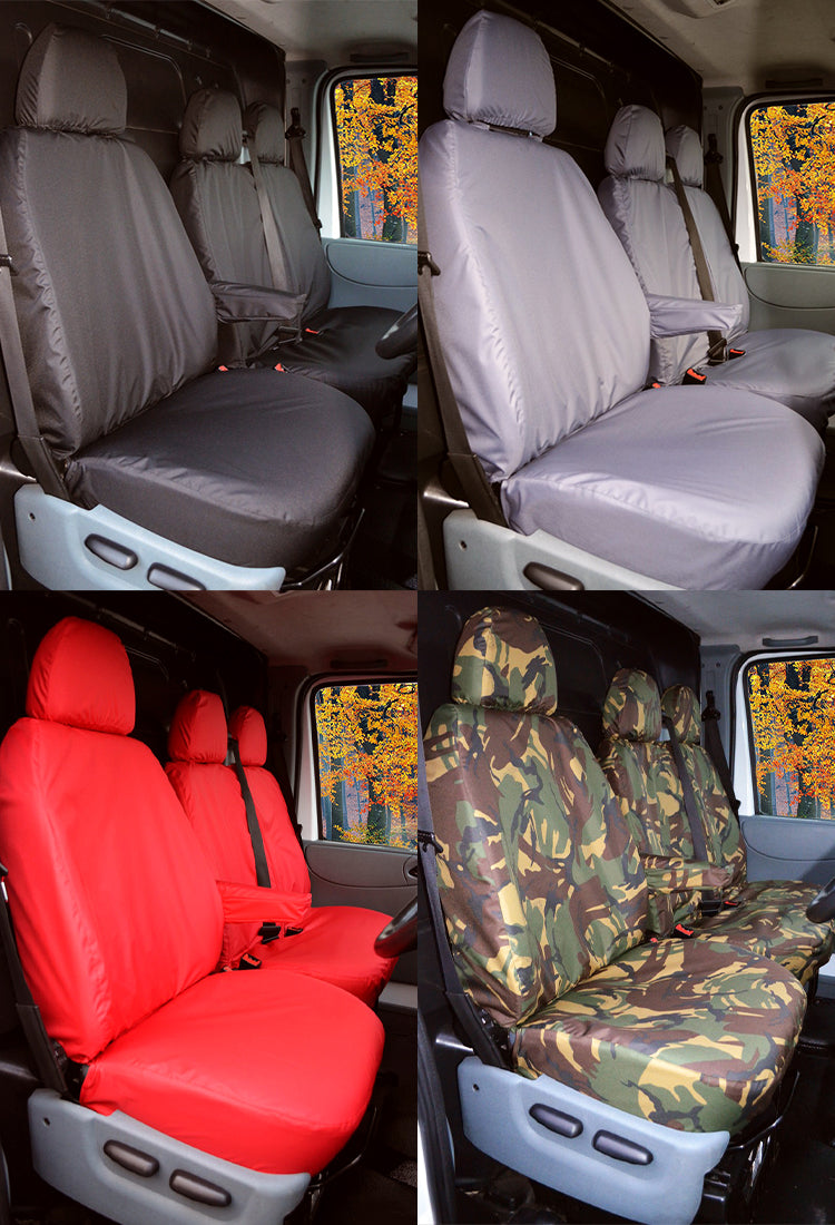 Seat Covers for Car Seats Compatible with VW Polo 9N 2001 - 2005