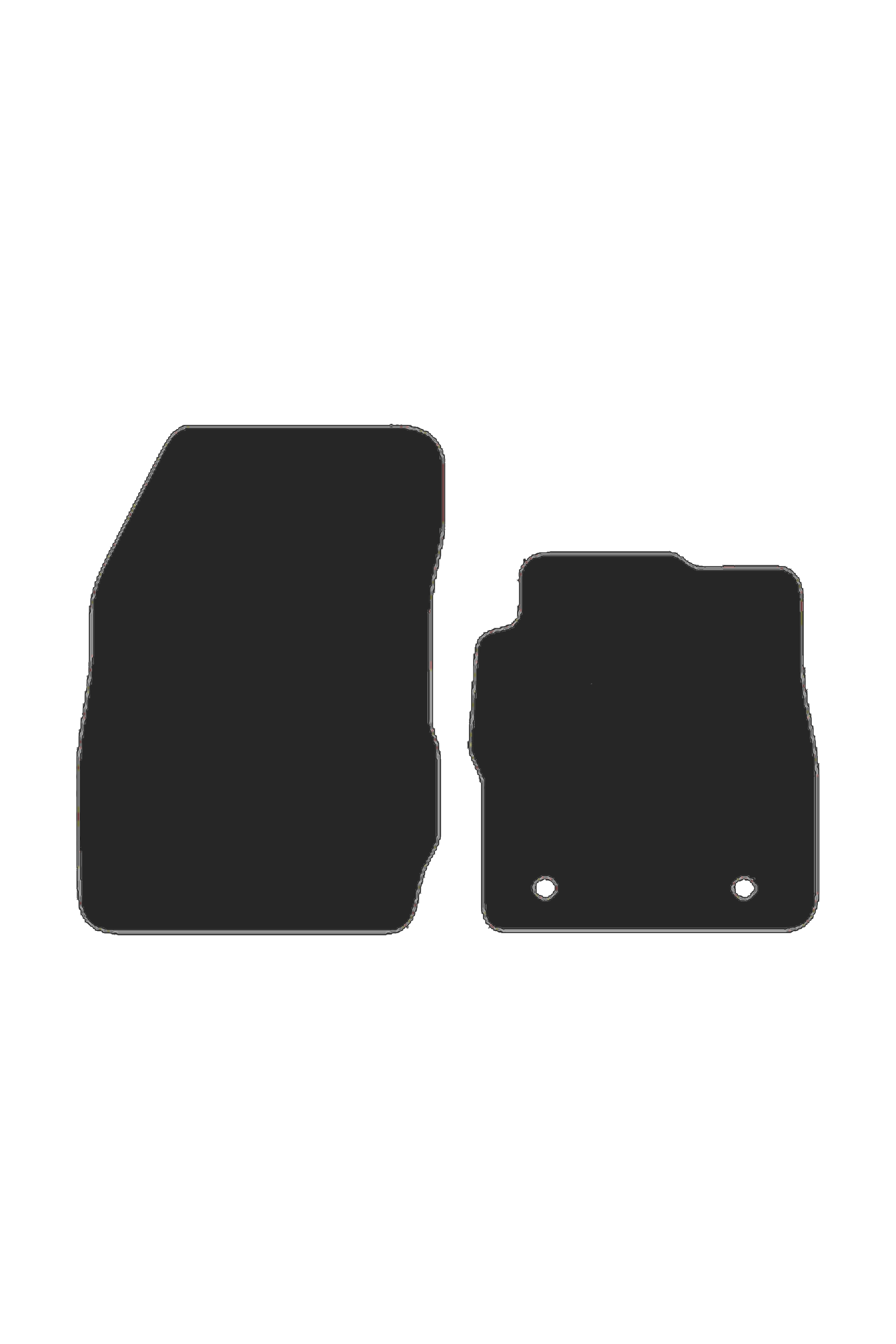 Fits Ford Fiesta Van 2008-2018 Front Rubber Mats