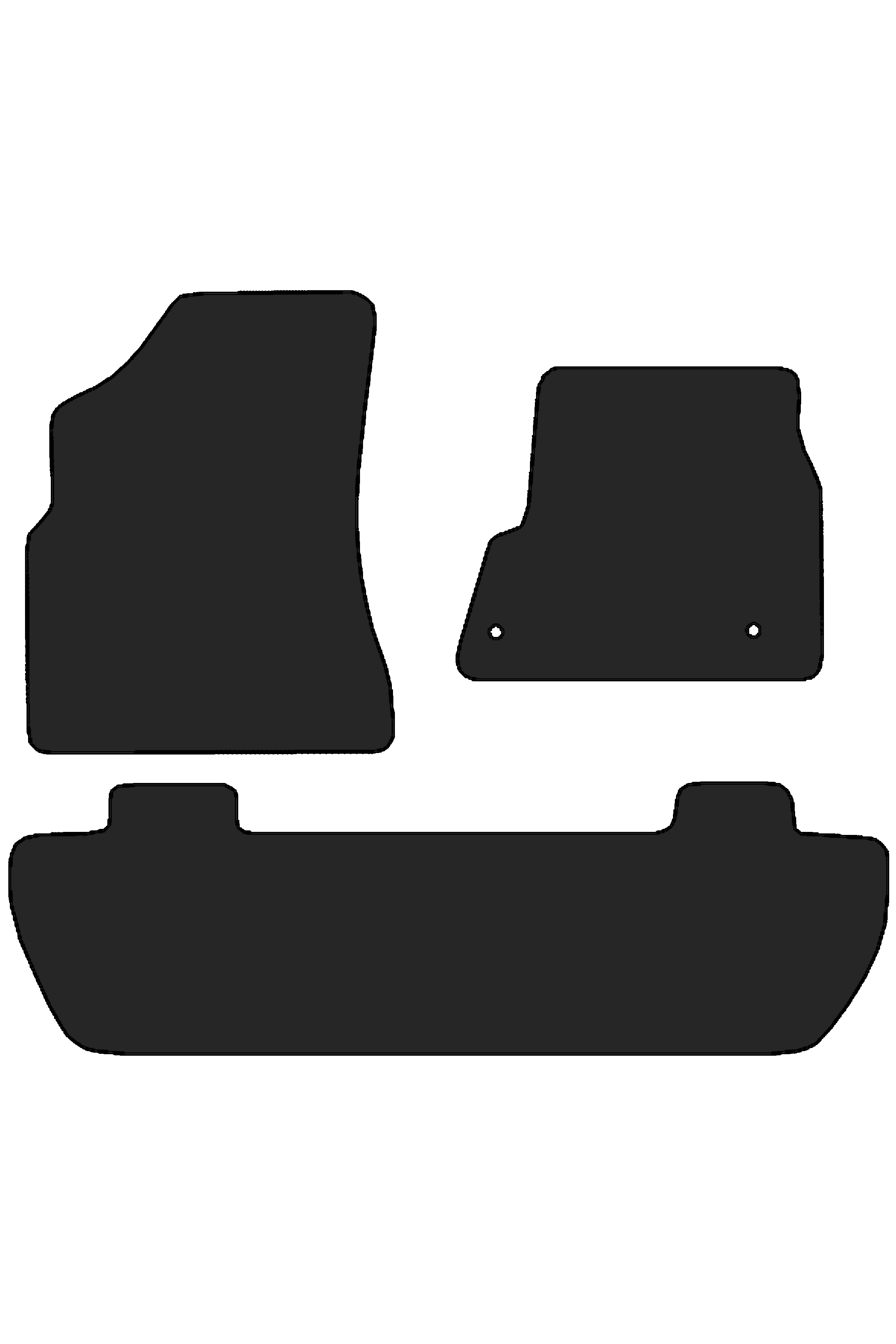 Citroen Berlingo 2008-2018 Tailored Rubber Mats