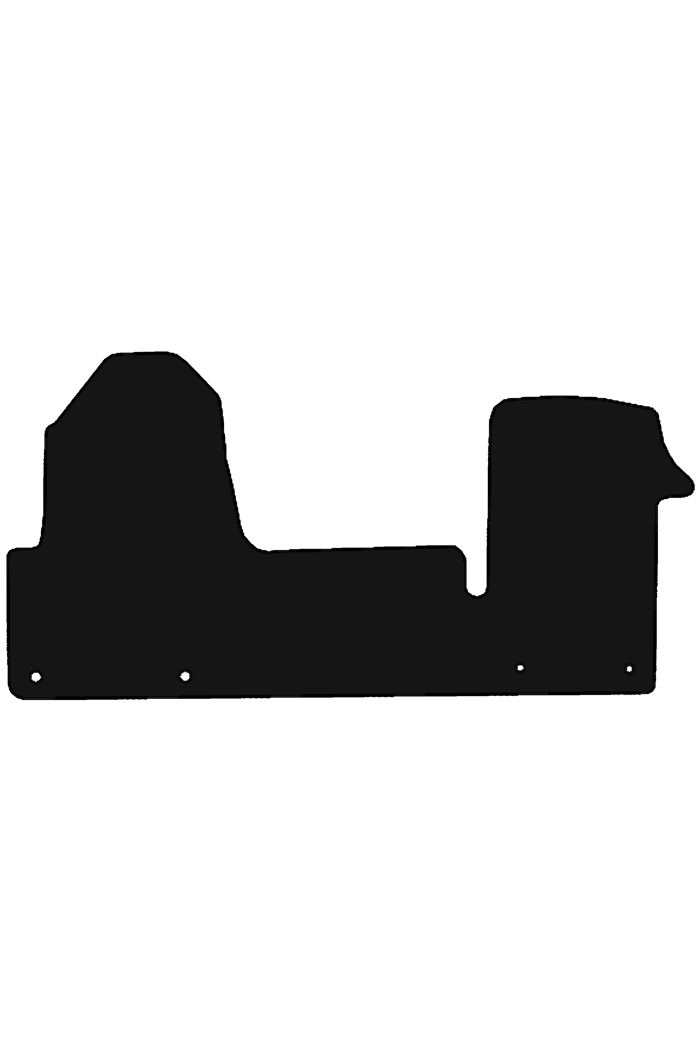Fits Renault Master 2010-2024 Front Rubber Mat