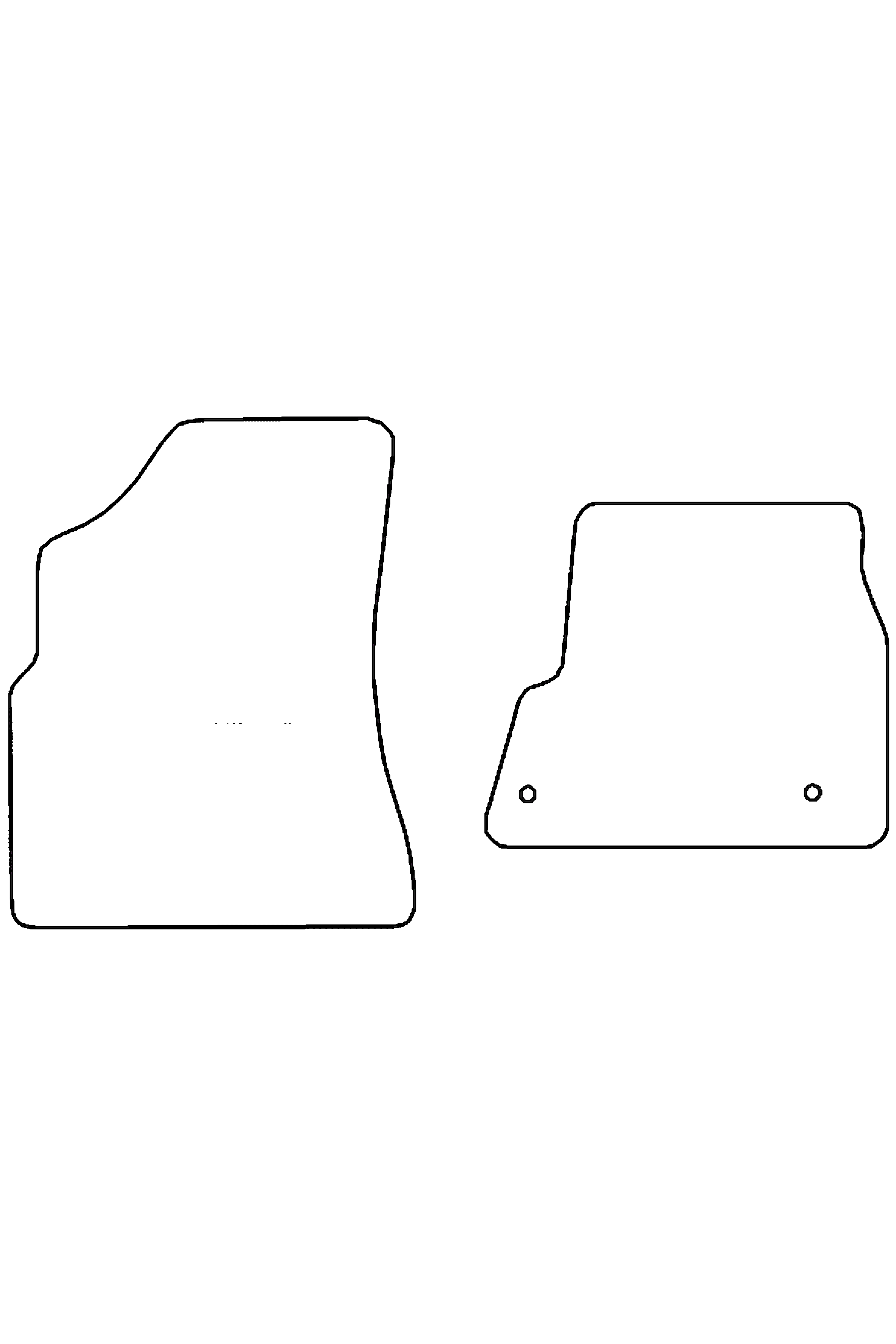 Fits Peugeot Partner 2008-2018 Rubber Mats