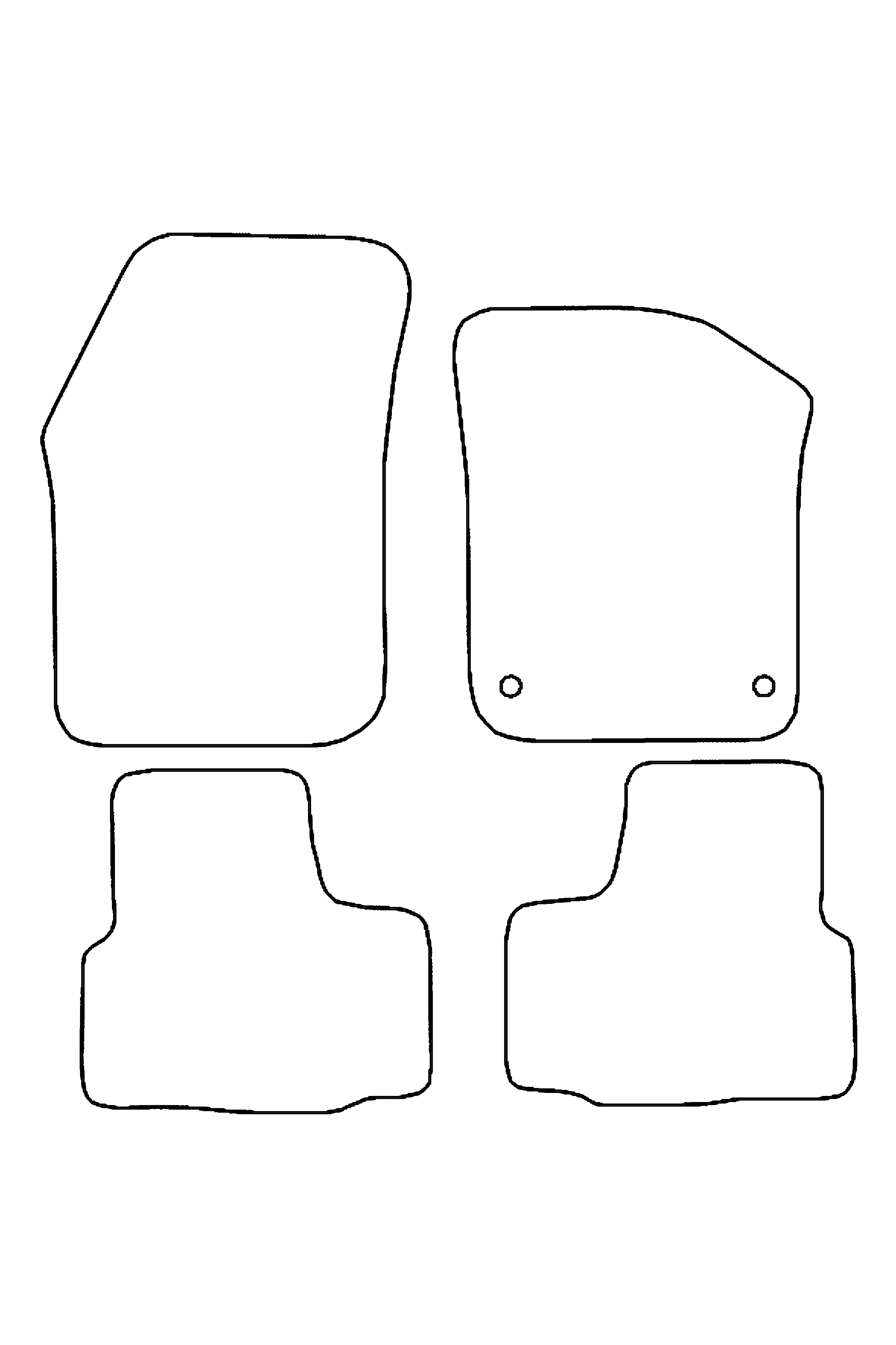 Fits Skoda Citigo 2012-2019 Rubber Mats