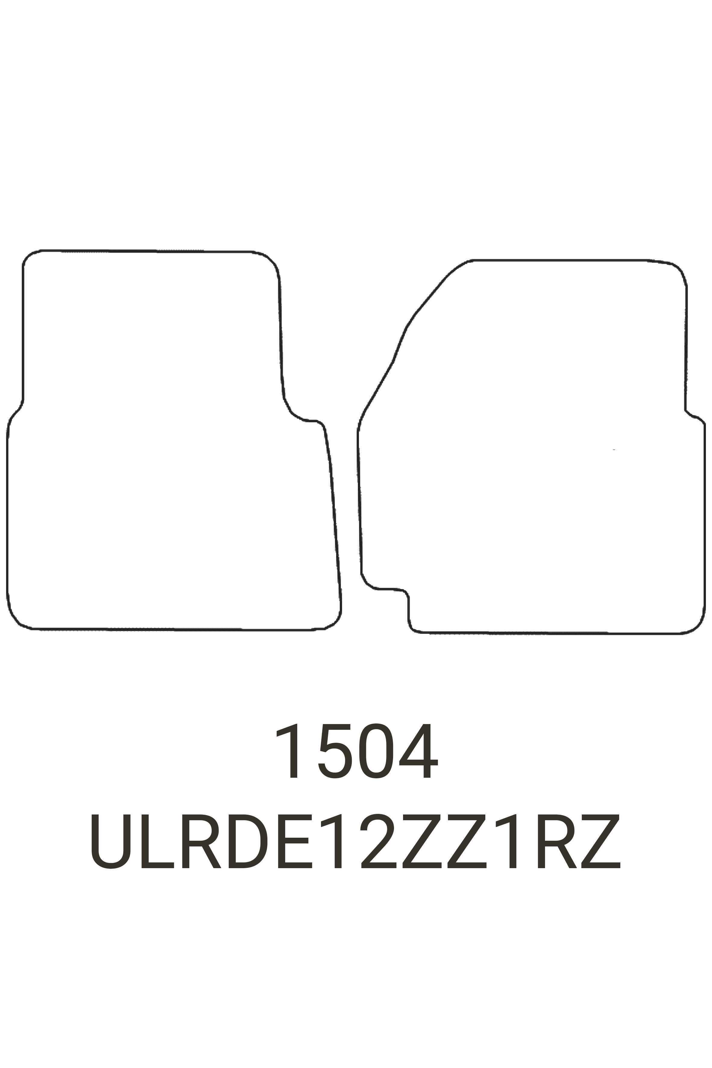 Land Rover Defender 2007-2016 Tailored Rubber Mats