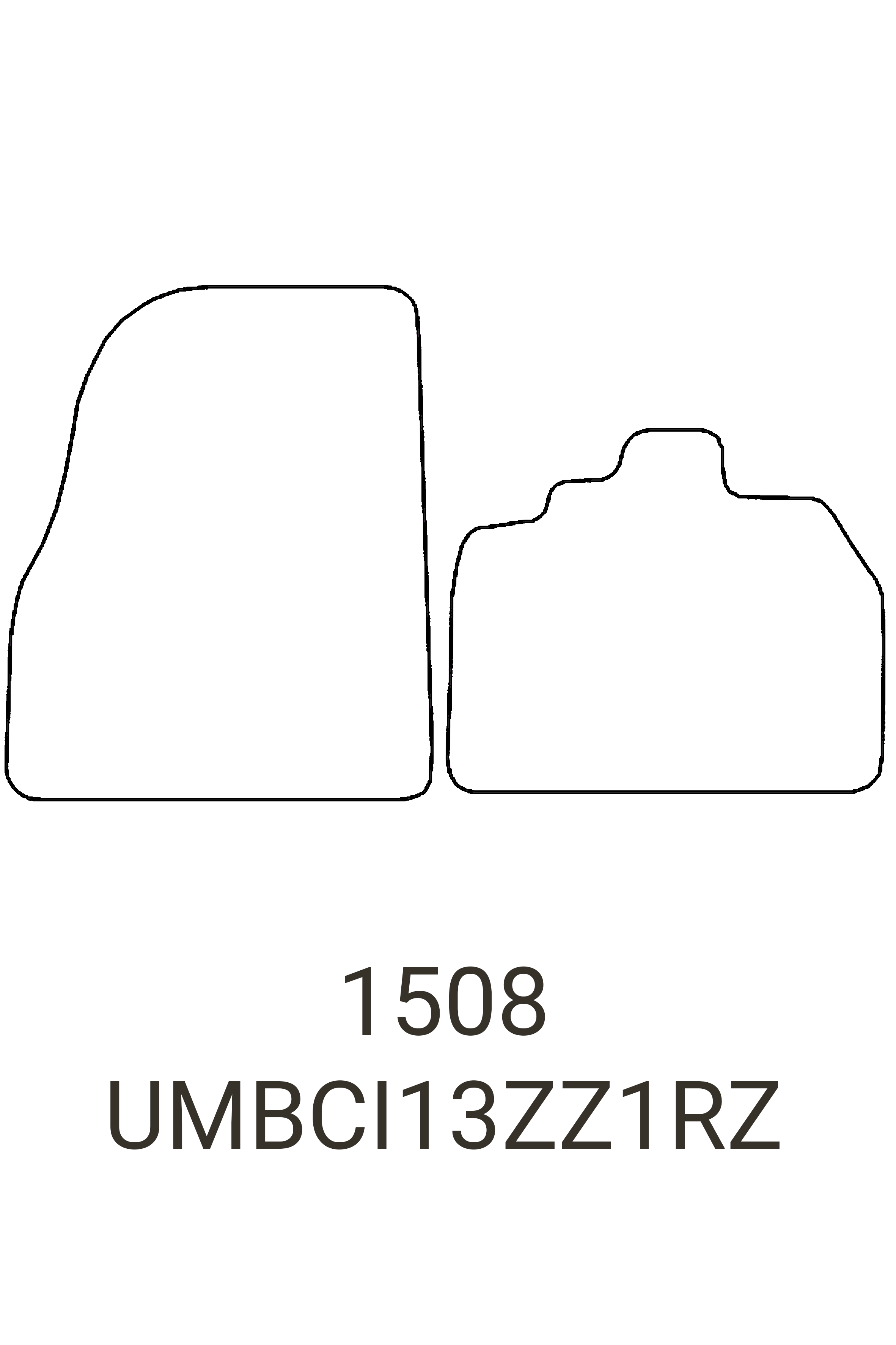 Mercedes-Benz Citan 2013-2021 Tailored Rubber Mats
