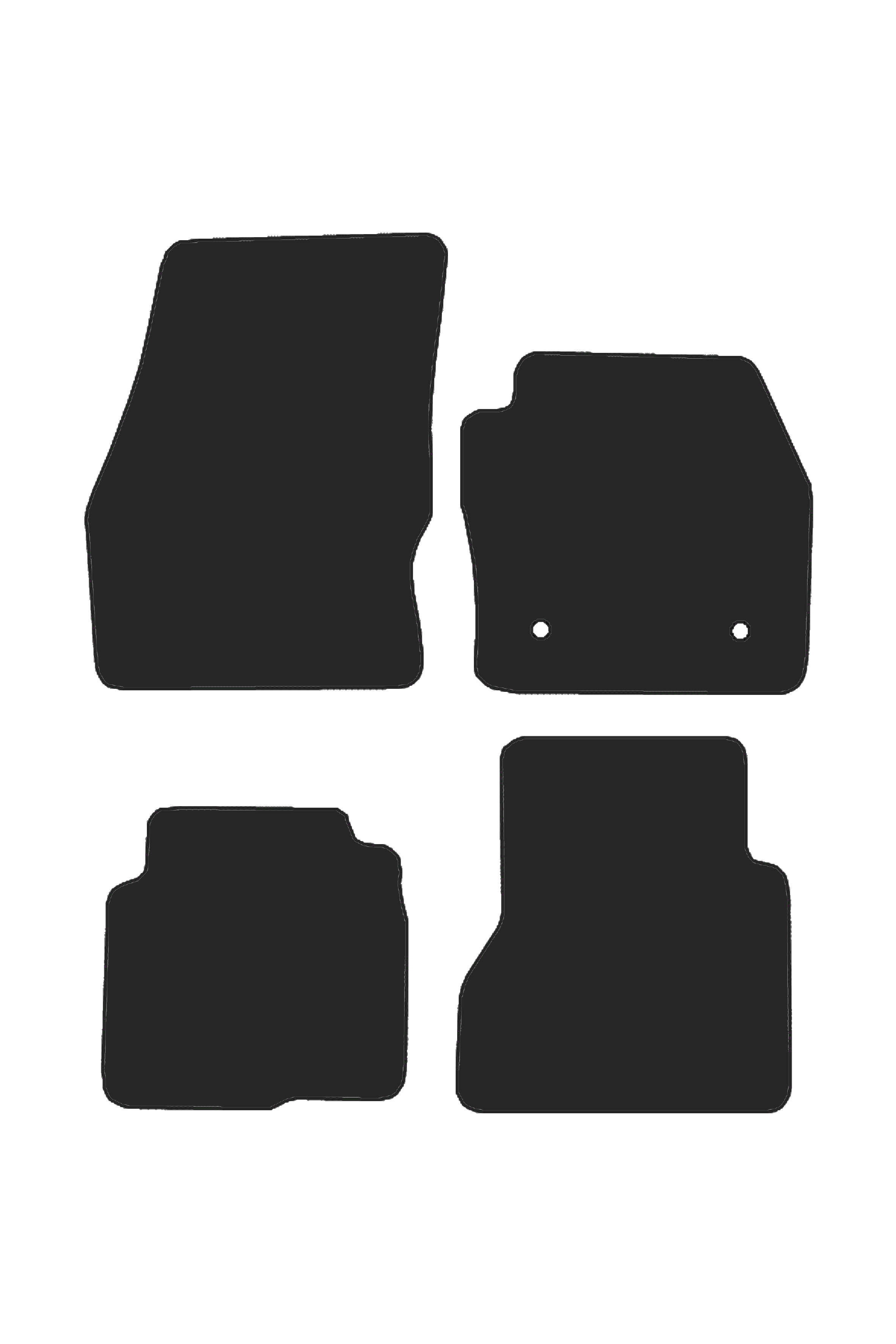 Fits Ford Connect MPV 2014+ Rubber Mats