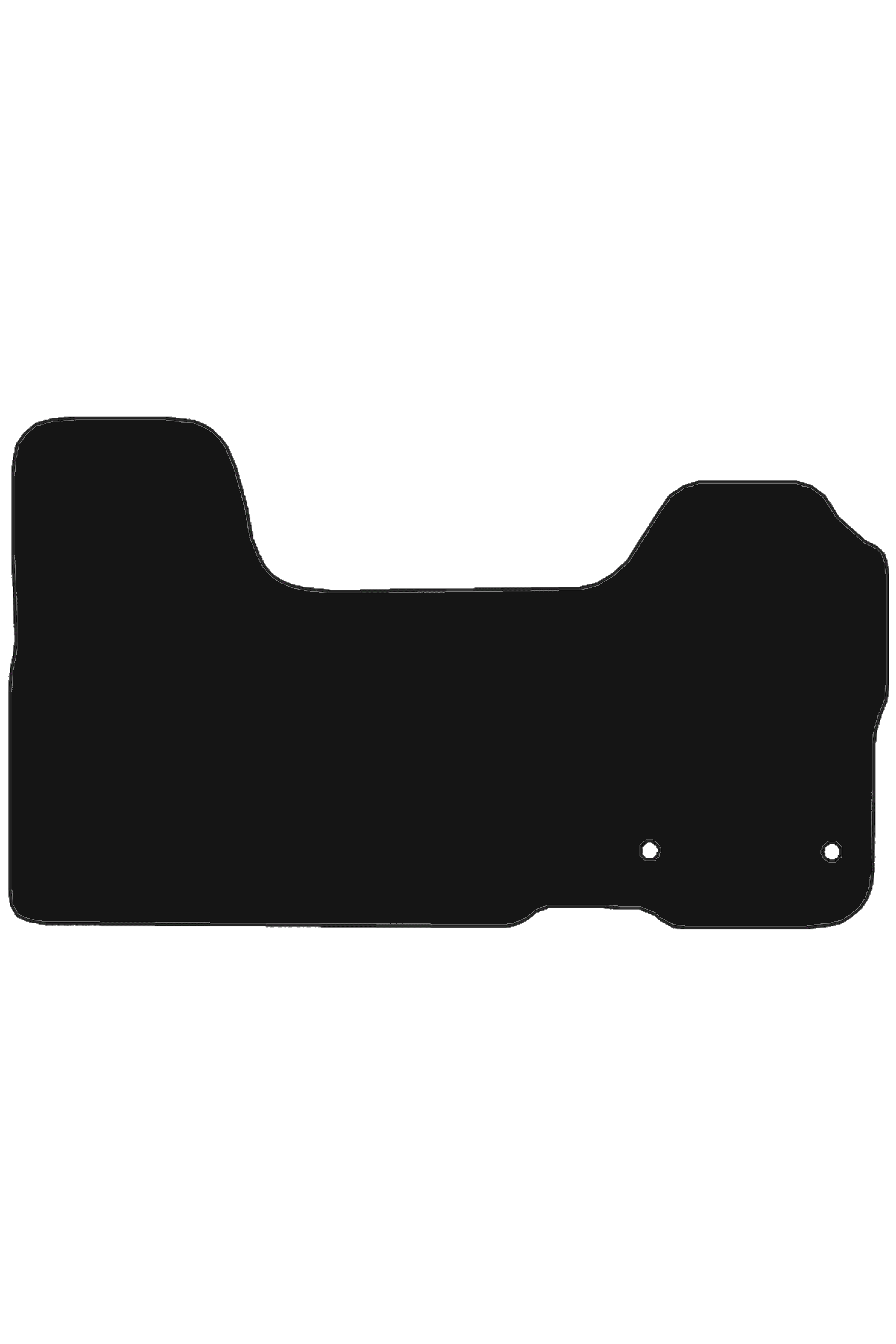 Iveco Daily 2014-2023 Tailored Front Rubber Mat