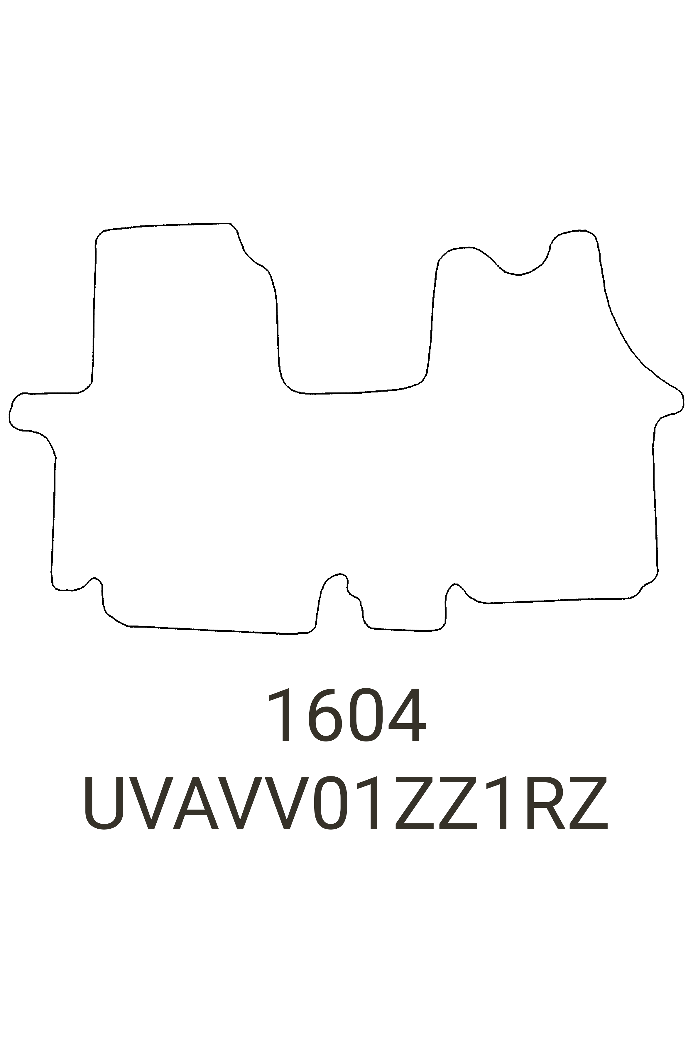 Fits Vauxhall Vivaro Combi 2001-2014 Rubber Mats