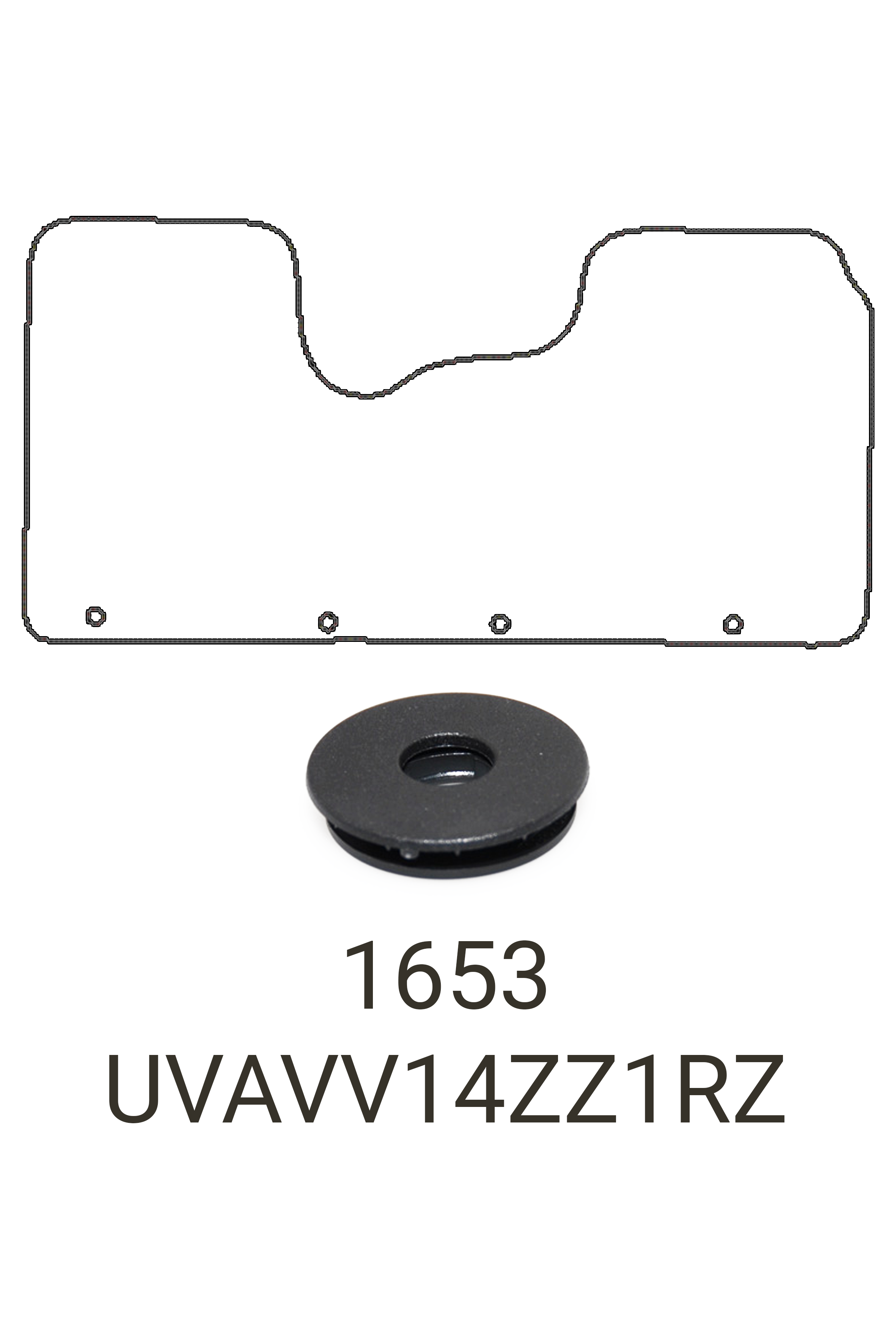 Fits Vauxhall Vivaro 2014-2019 Crew Cab Rubber Mats