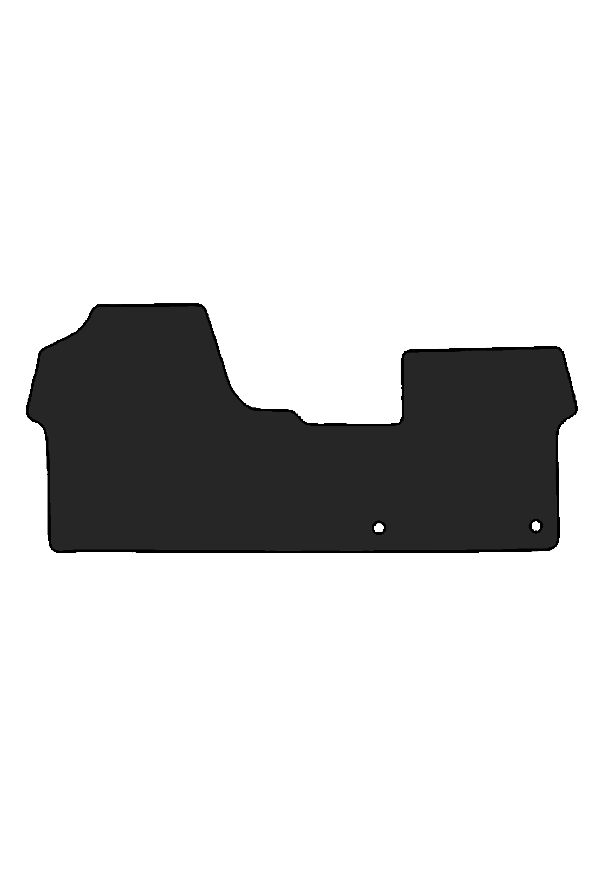 Fits Citroen Dispatch 2016+ Front Rubber Mat