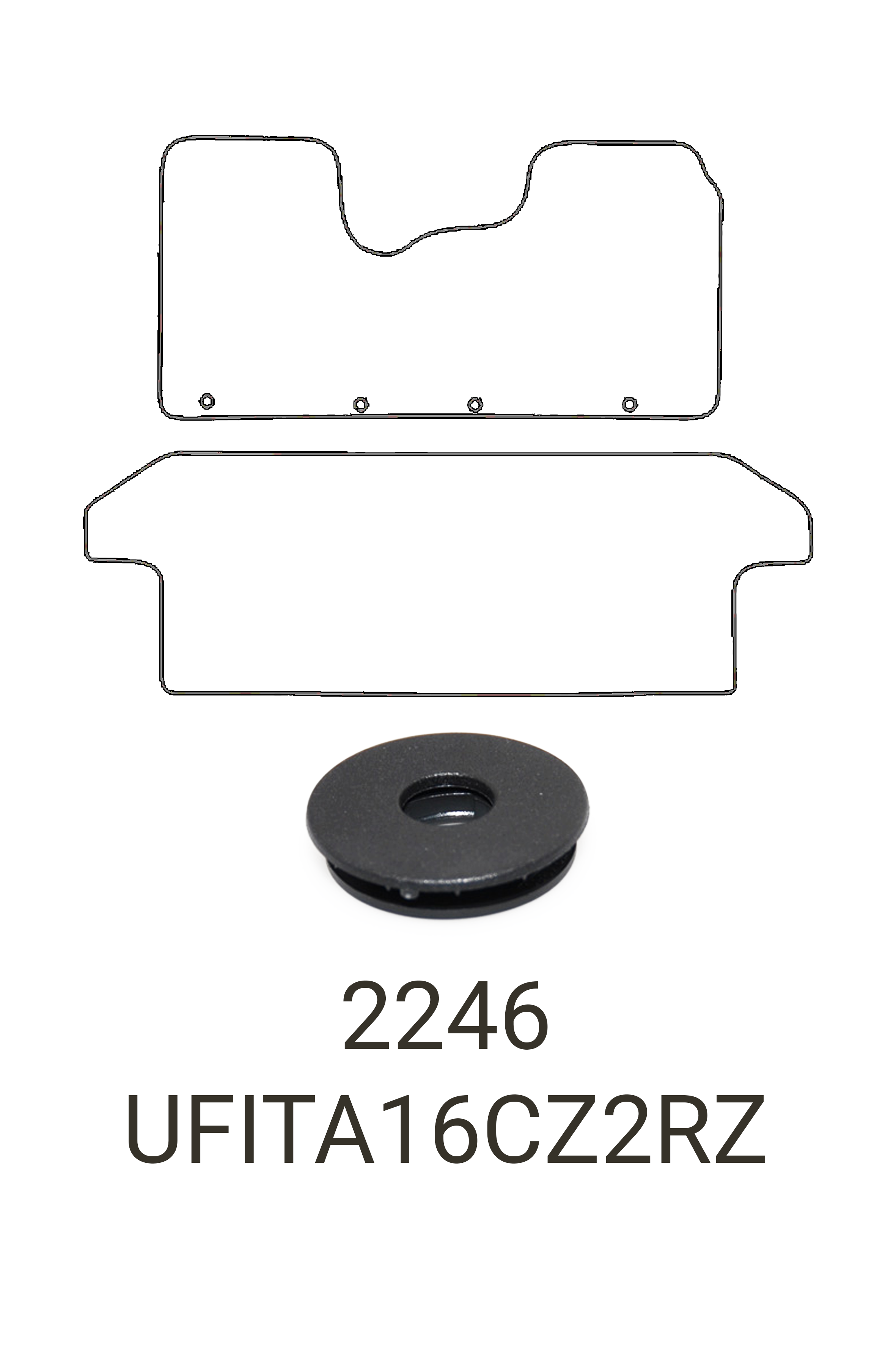 Fits Fiat Talento 2016+ Crew Cab Rubber Mats