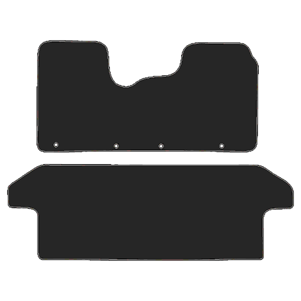 2022-2026 Nissan Frontier Rubber Floor Mats 2022-2026 Nissan Frontier Rubber Floor Mats