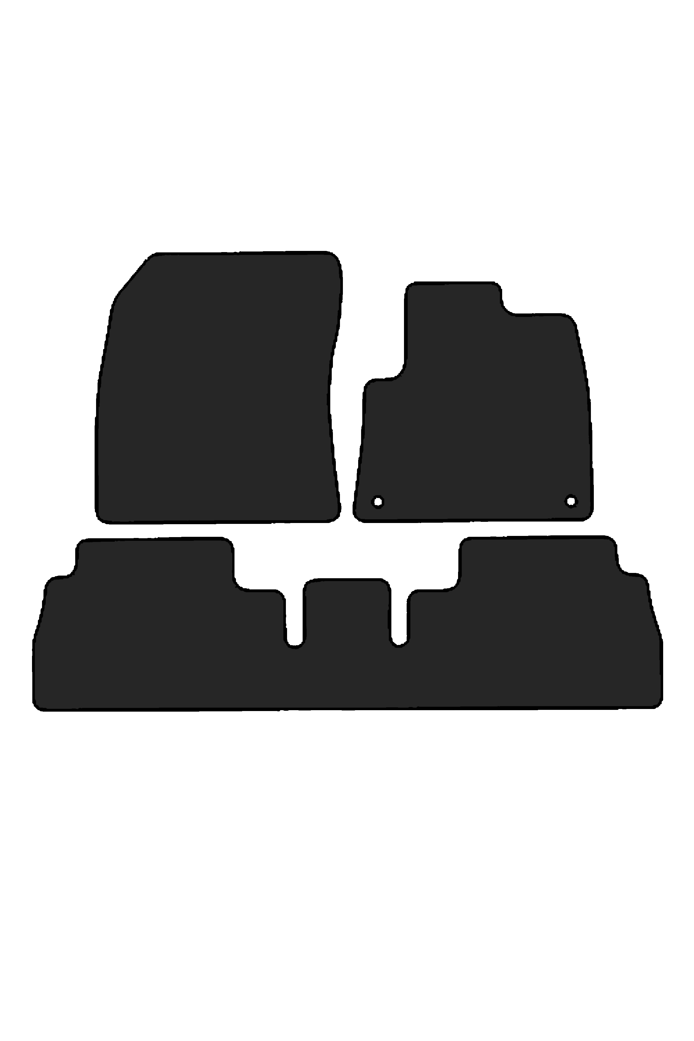 Fits Fiat Doblo 2022+ Rubber Mats