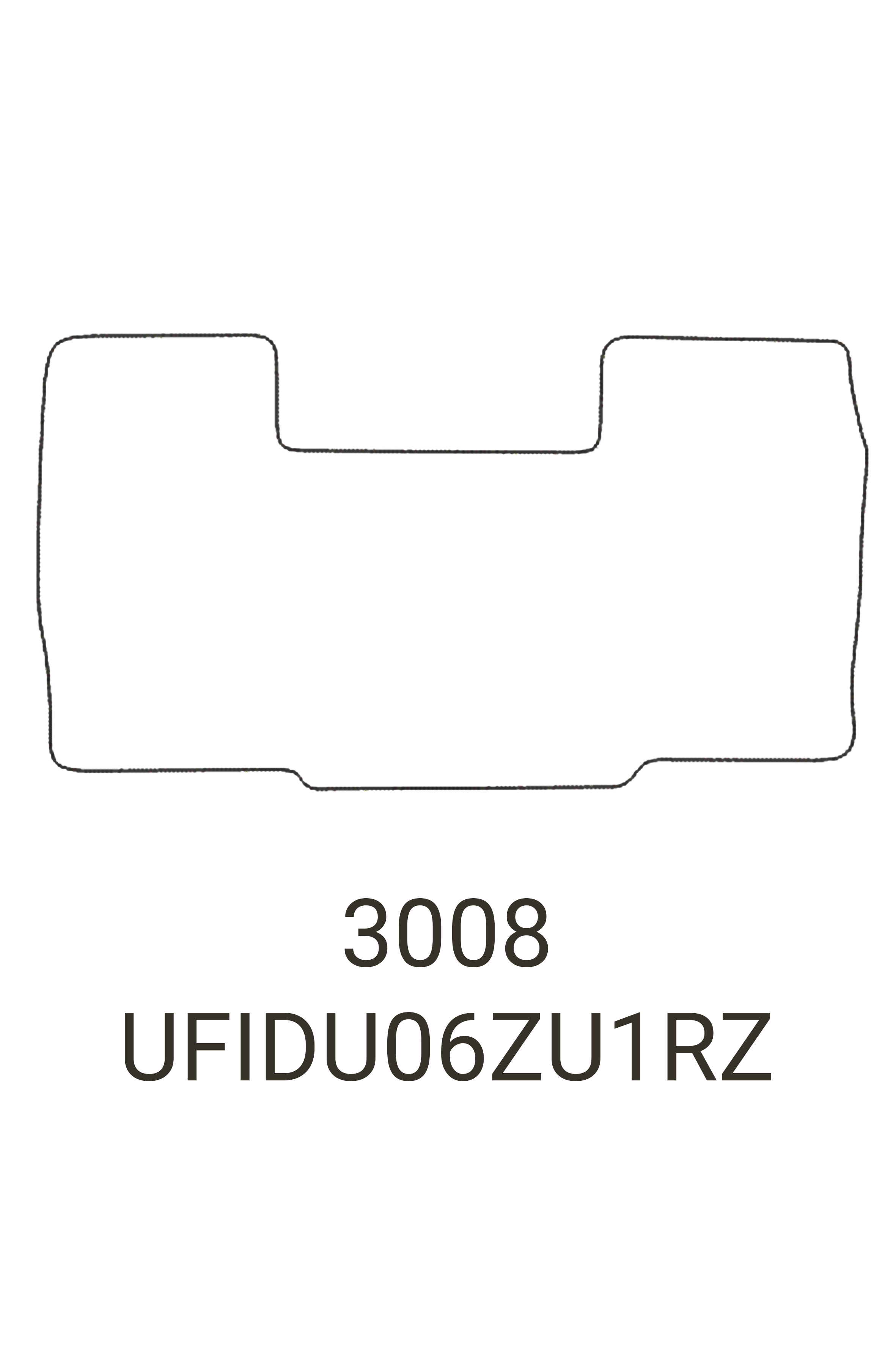 Fits Fiat Ducato 2006+ Front Rubber Mat