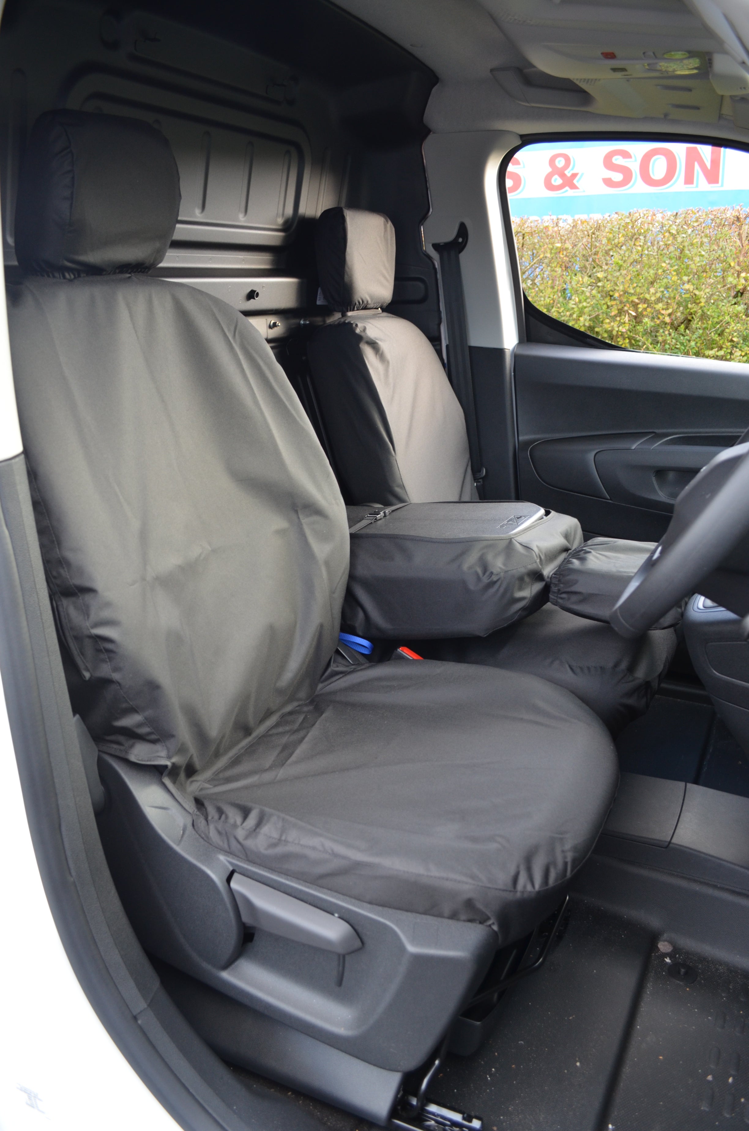 Fiat e-Doblo 2022+ Front Seat Covers