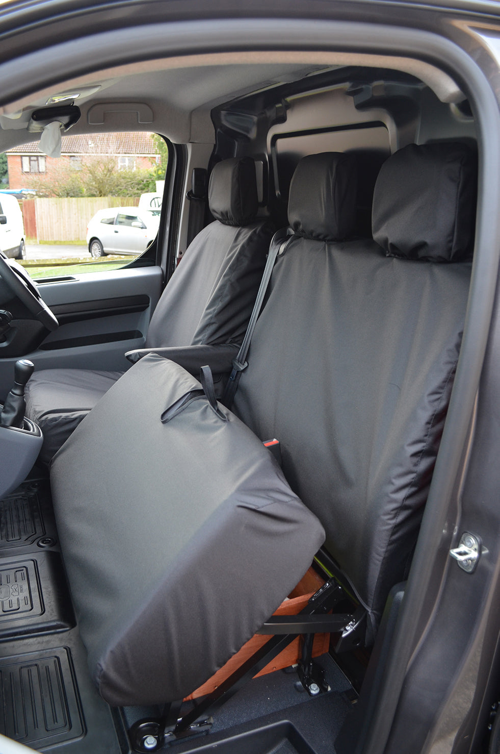 Fits Toyota Proace Electric 2021+ Crew Cab Seat Covers
