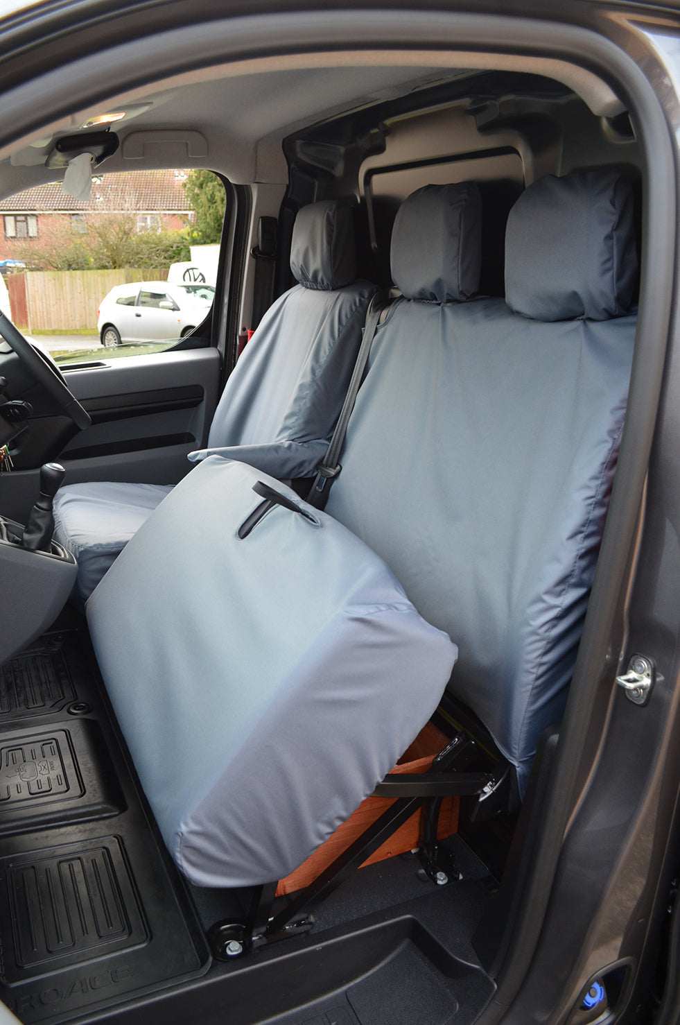 Fits Toyota Proace Electric 2021+ Crew Cab Seat Covers