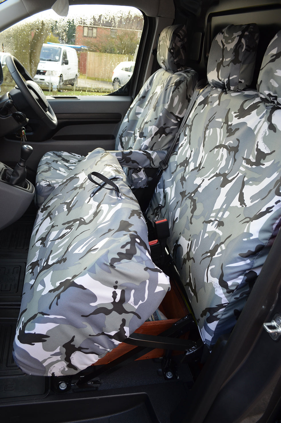Fits Toyota Proace Electric 2021+ Crew Cab Seat Covers