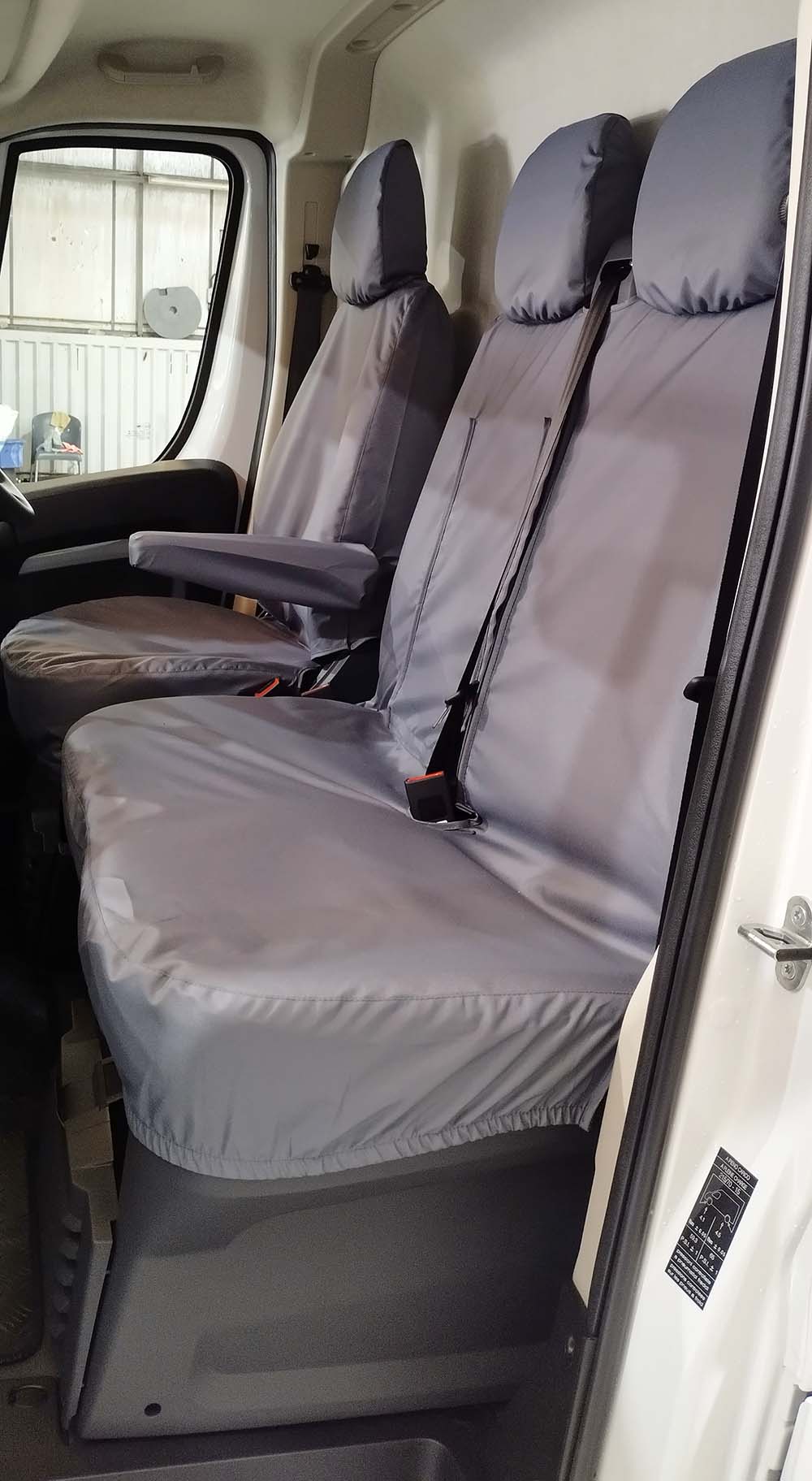 Fiat e-Ducato Van 2020+ Front Seat Covers