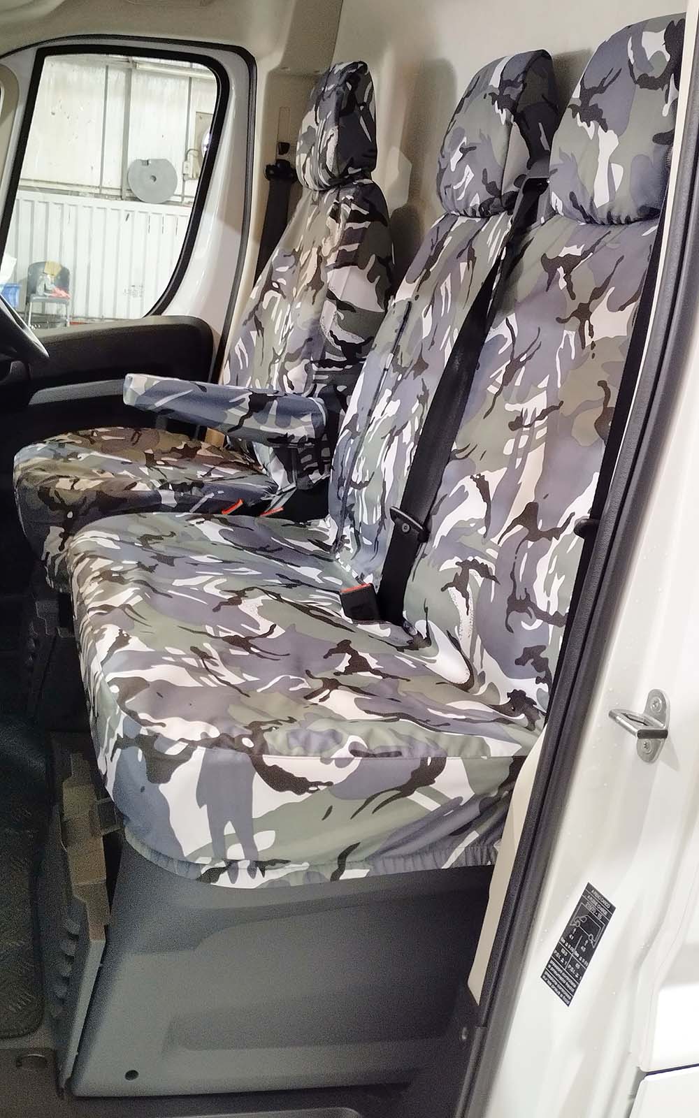 Fiat e-Ducato Van 2020+ Front Seat Covers