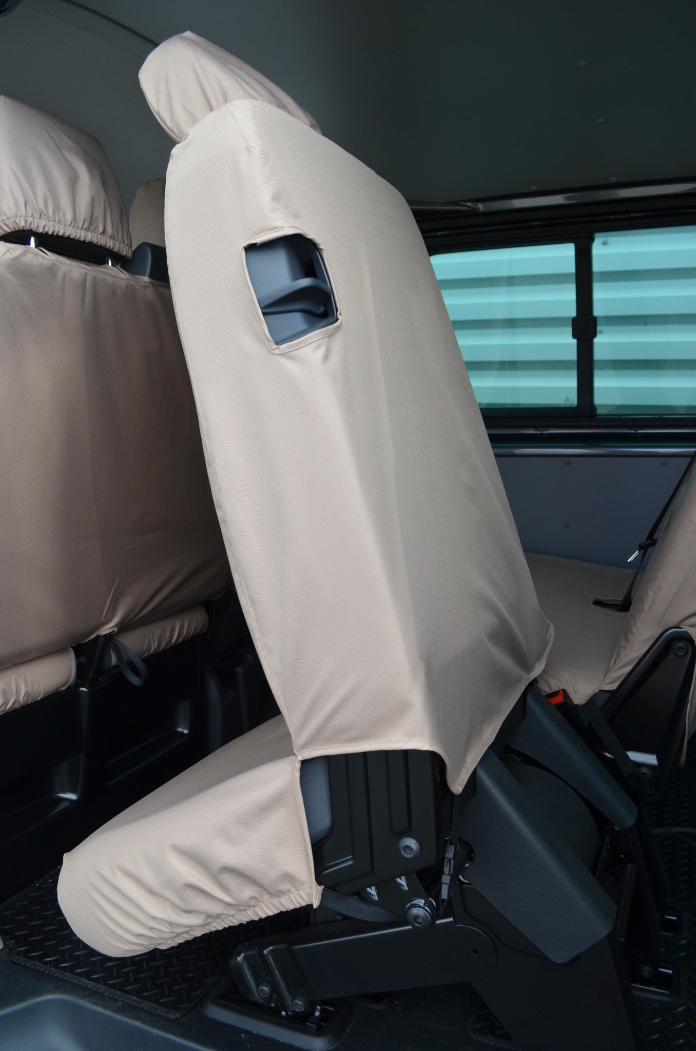 VW Volkswagen Transporter T5 Kombi 2010 - 2015 Rear Seat Covers  Turtle Covers Ltd