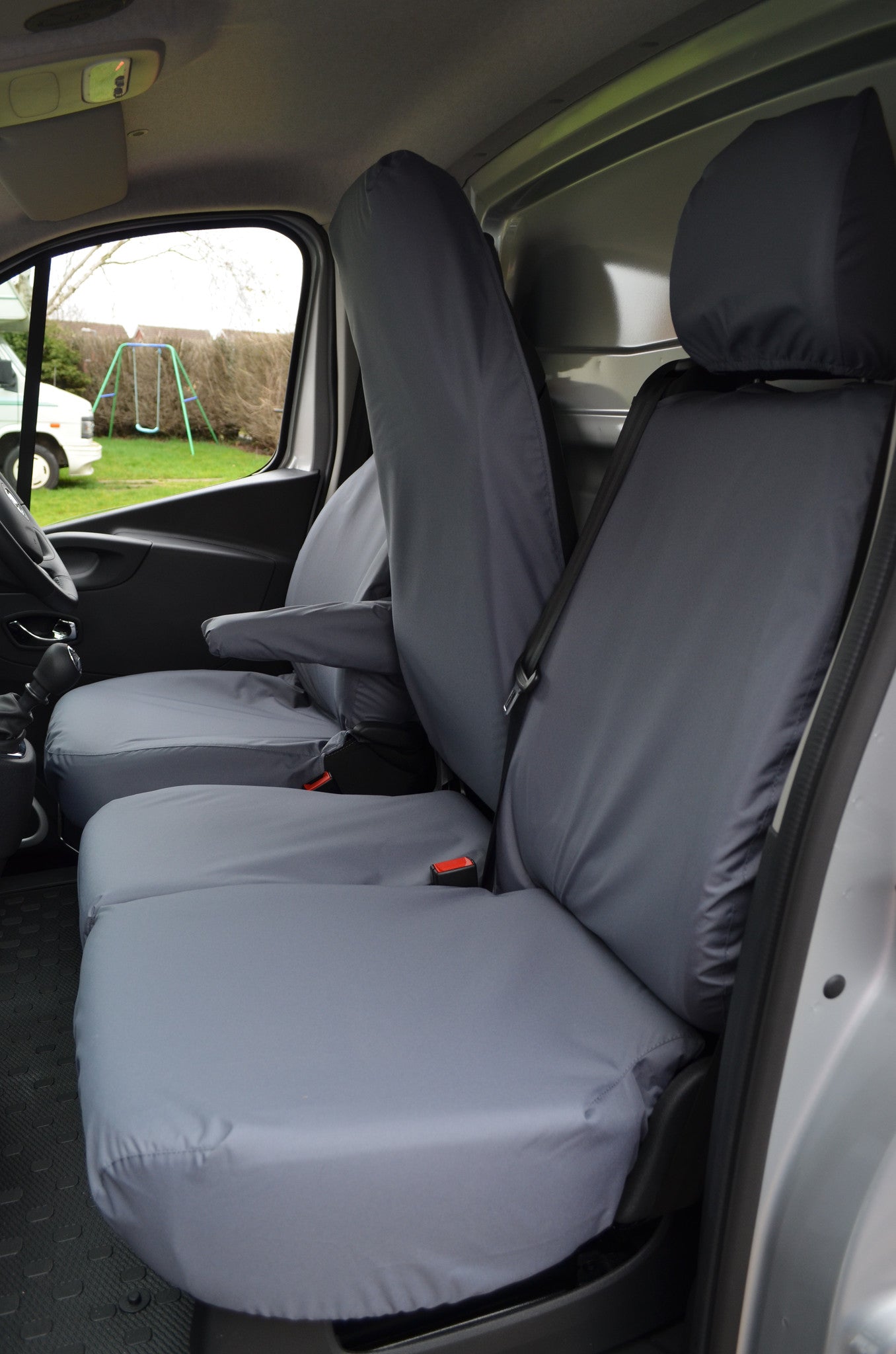 Nissan NV300 2016+ Waterproof and Tailored Front Seat Covers  Turtle Covers Ltd