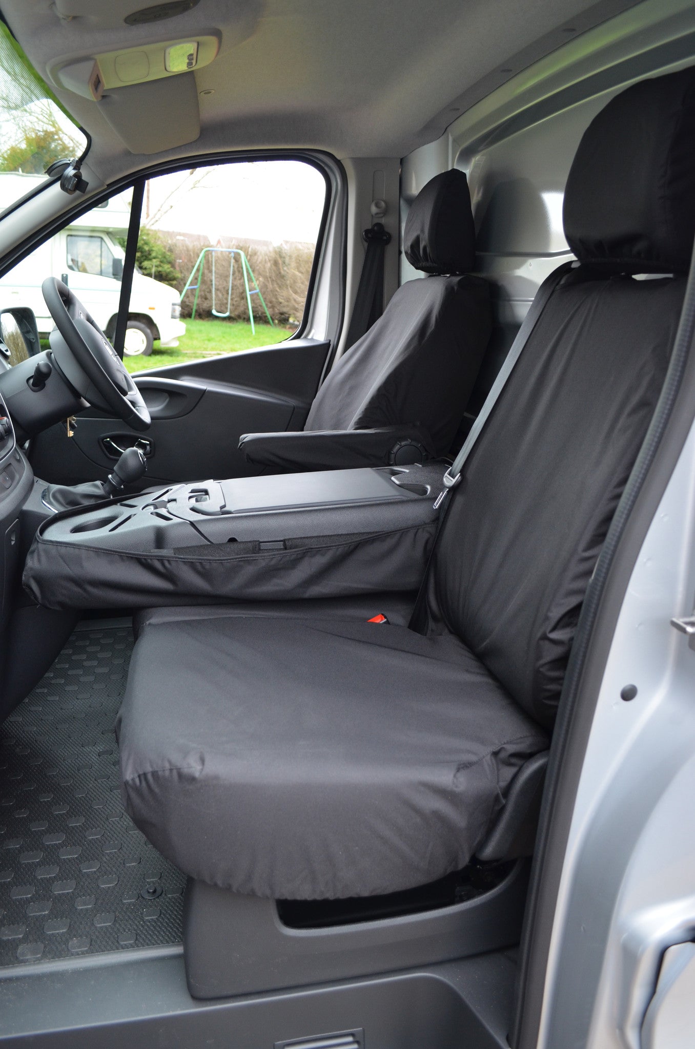 Nissan NV300 2016+ Waterproof and Tailored Front Seat Covers  Turtle Covers Ltd