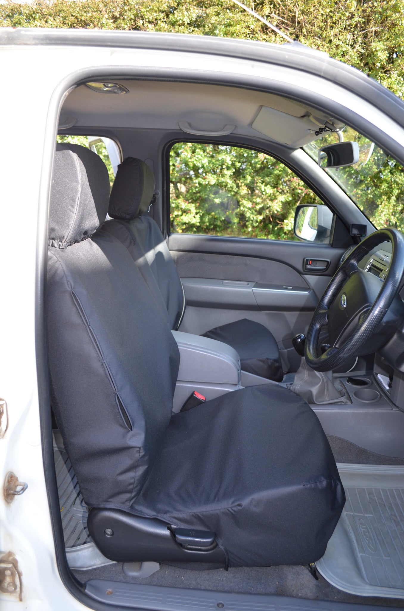 Ford Ranger 2006 to 2012 Seat Covers Front Pair Seat Covers / Black Turtle Covers Ltd