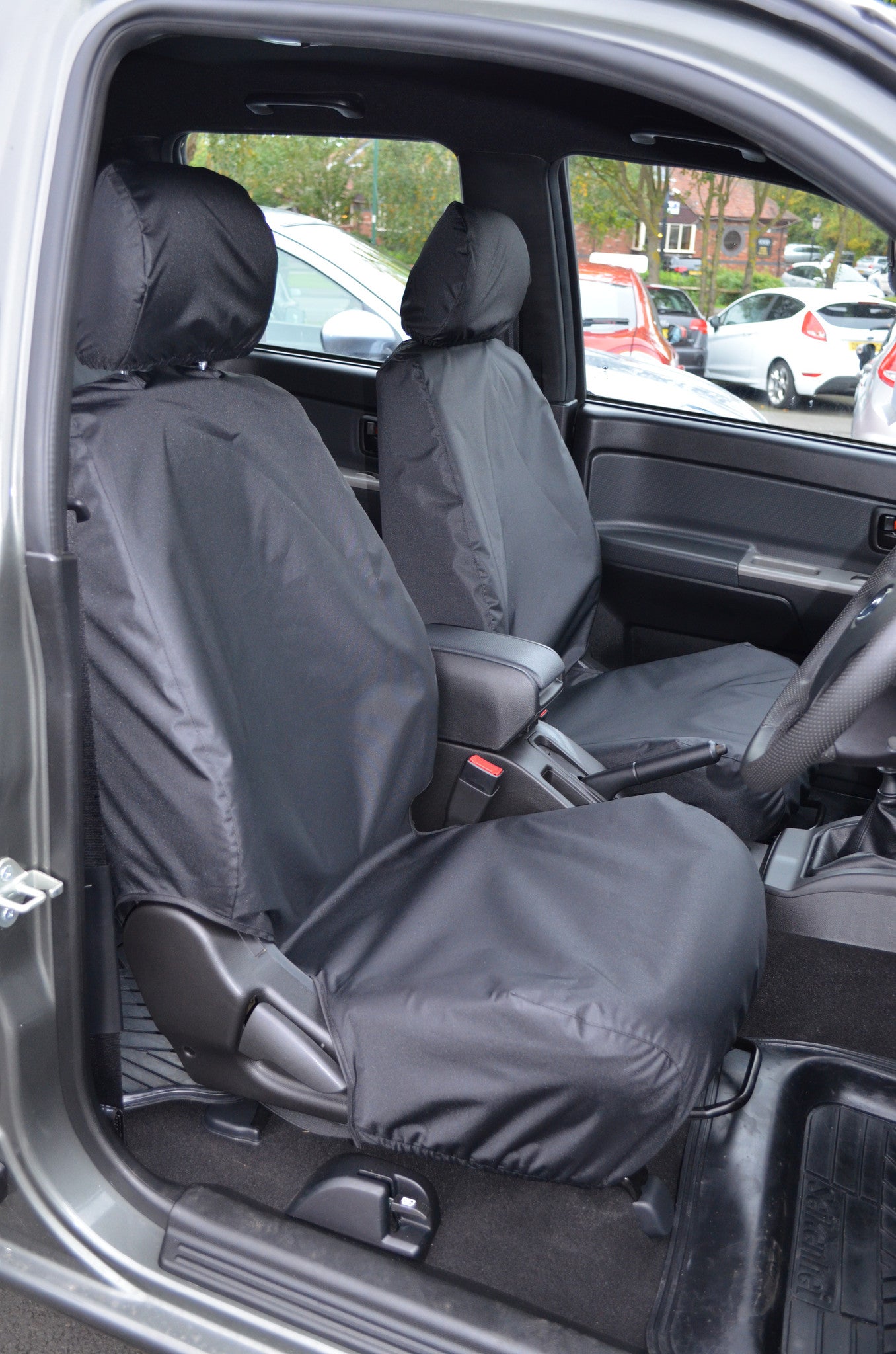 Isuzu Rodeo 2003 to 2012 Seat Covers Front Pair Seat Covers / Black Turtle Covers Ltd